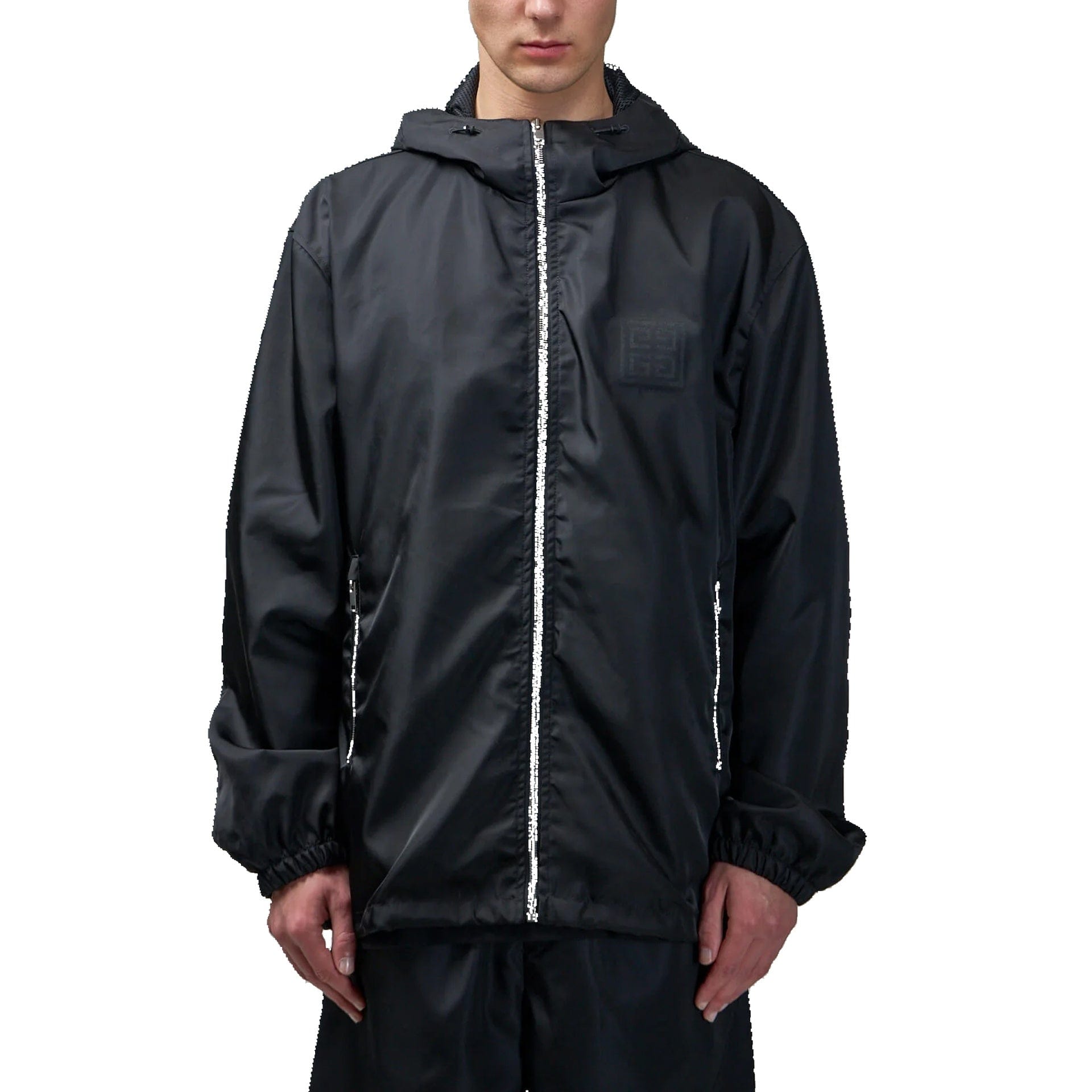 Givenchy 4g Lasered Hooded Windbreaker Jacket