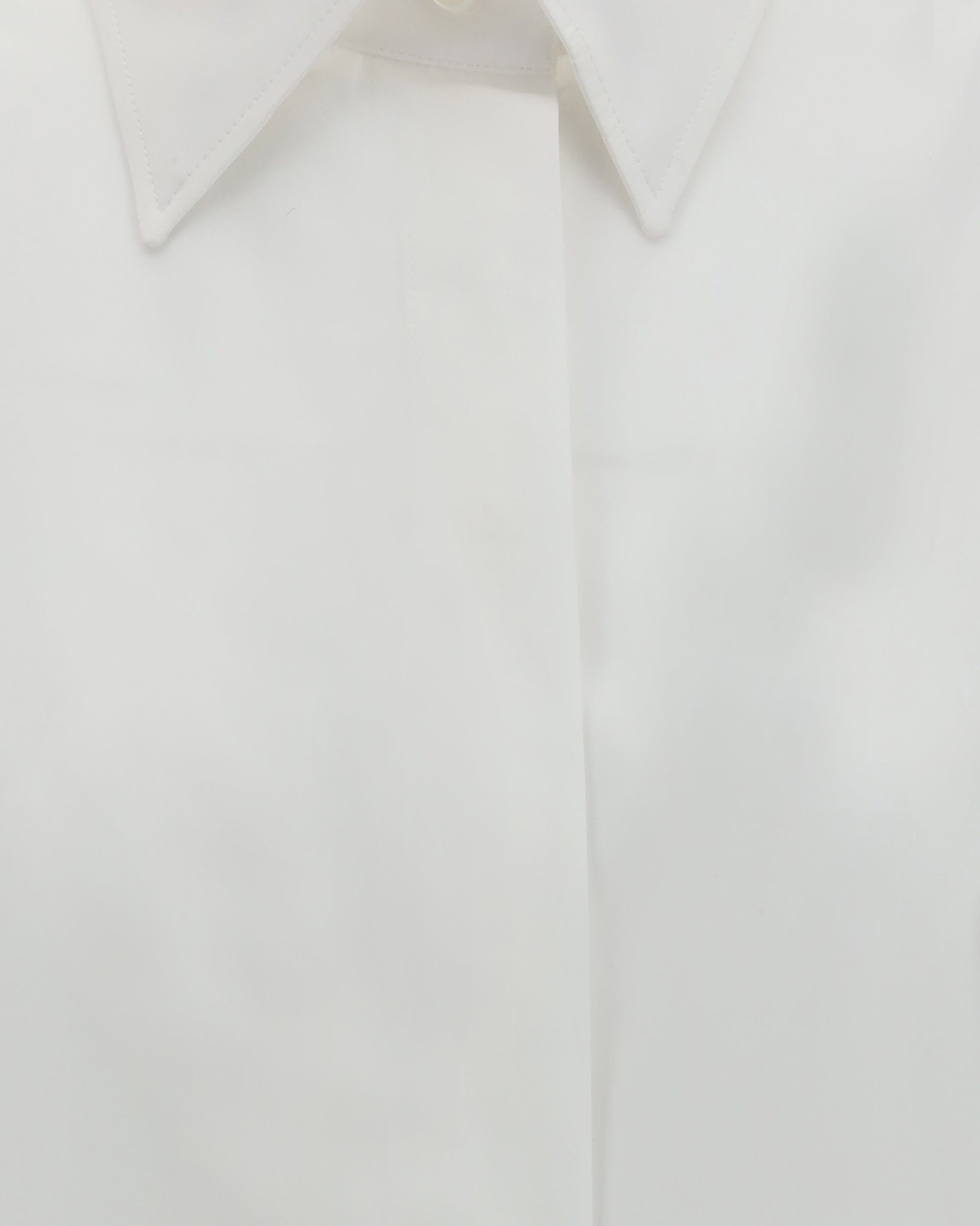 Givenchy Backless Cotton Shirt