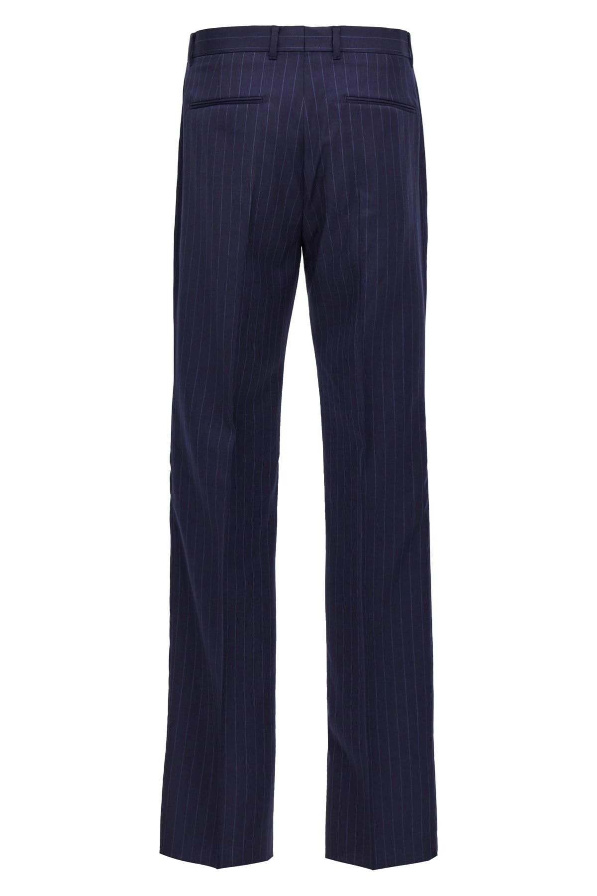 Givenchy Givenchy Blue Pinstripe Wool Pants
