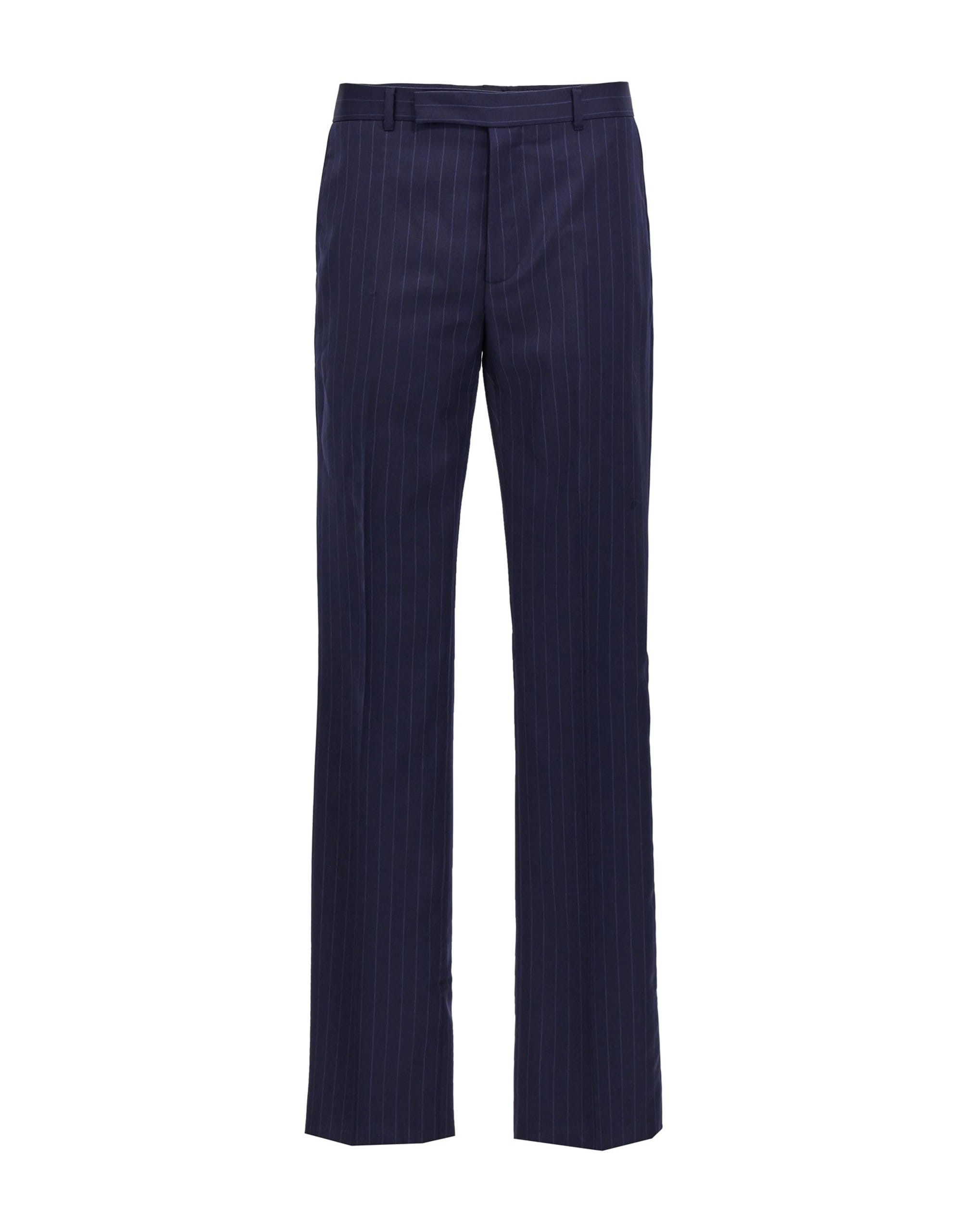 Givenchy Givenchy Blue Pinstripe Wool Pants