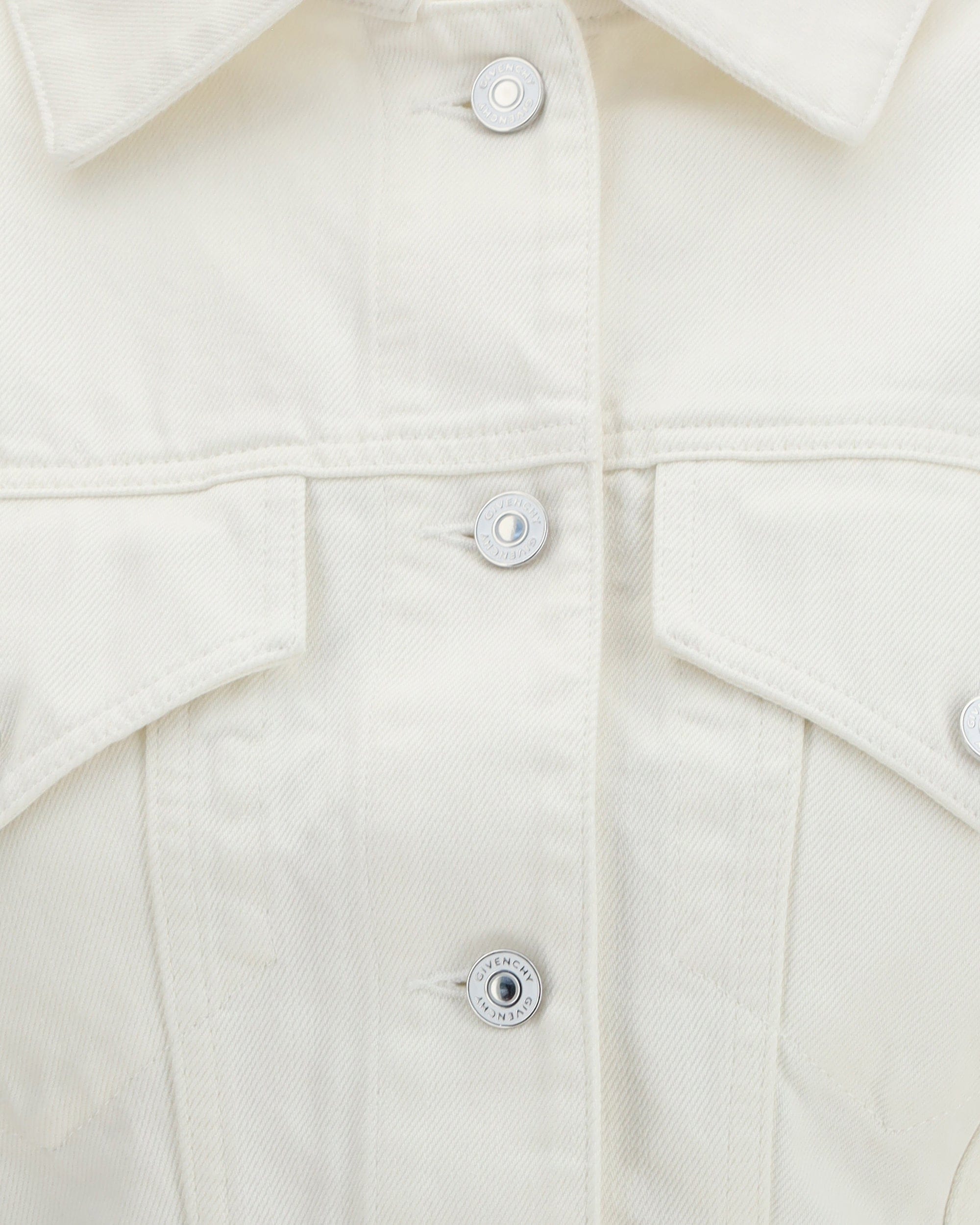 Givenchy Cocoon Reversed-Effect Raw Denim Jacket