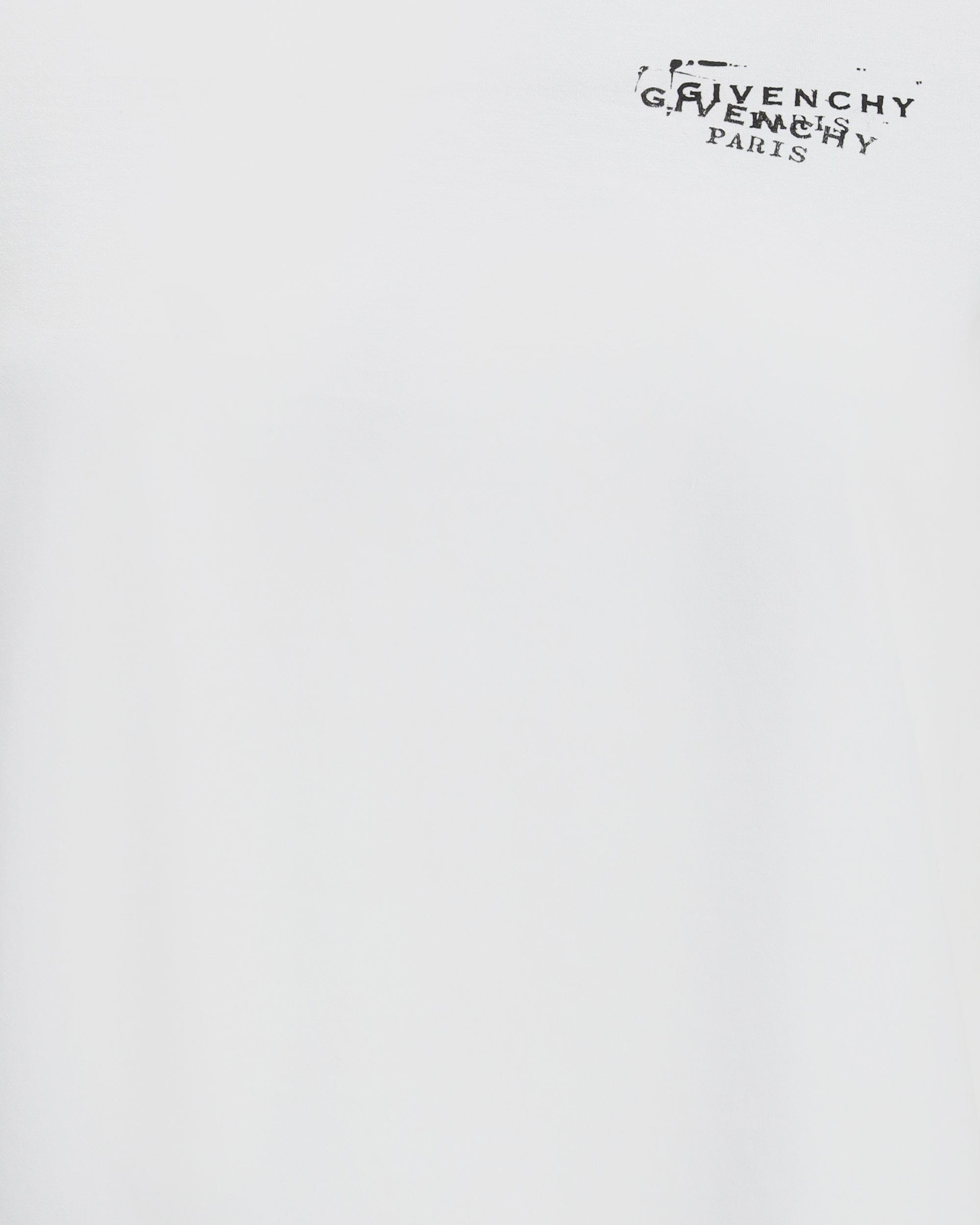 Givenchy Cotton T-Shirt With Logo Print