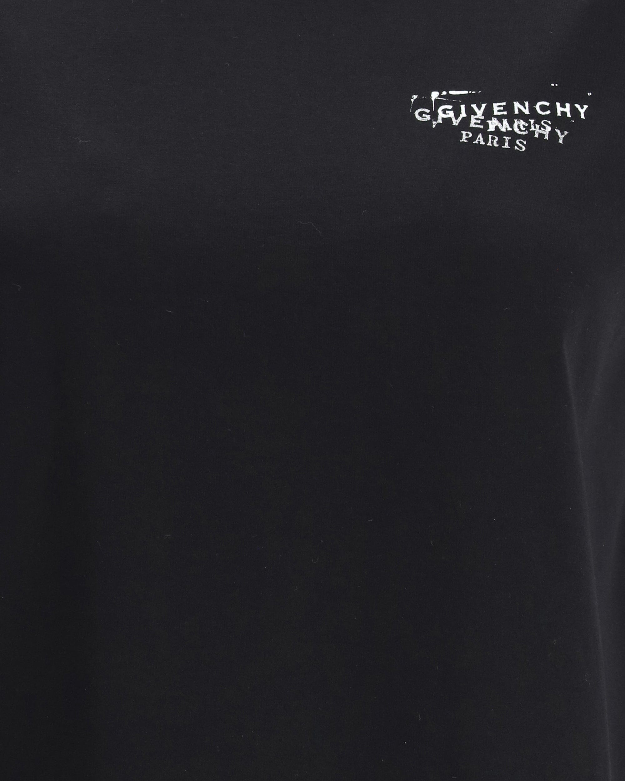 Givenchy Cotton T‑shirt With Ribbed Crew Neck And Logo