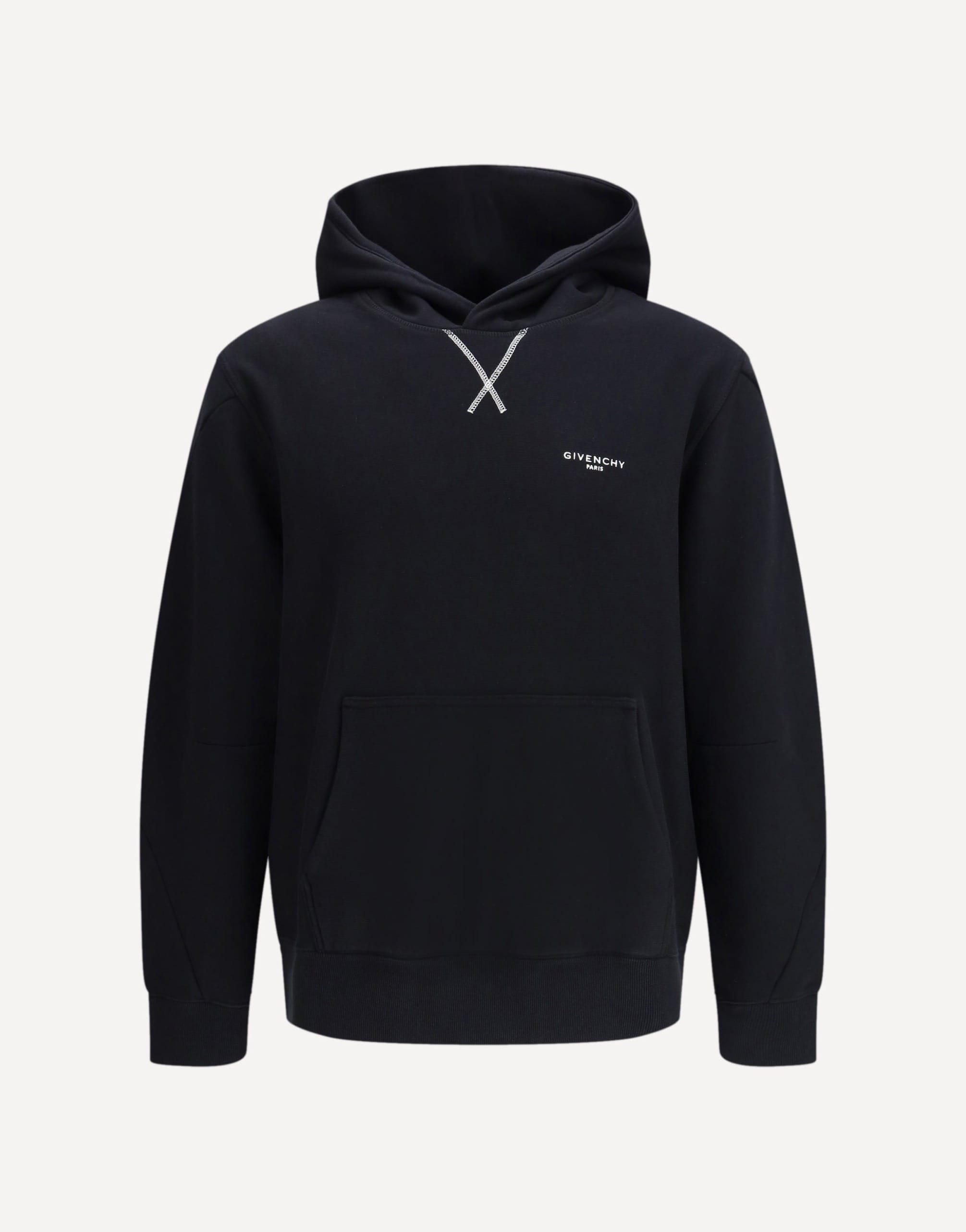 Givenchy Couture Seam Hoodie With Logo