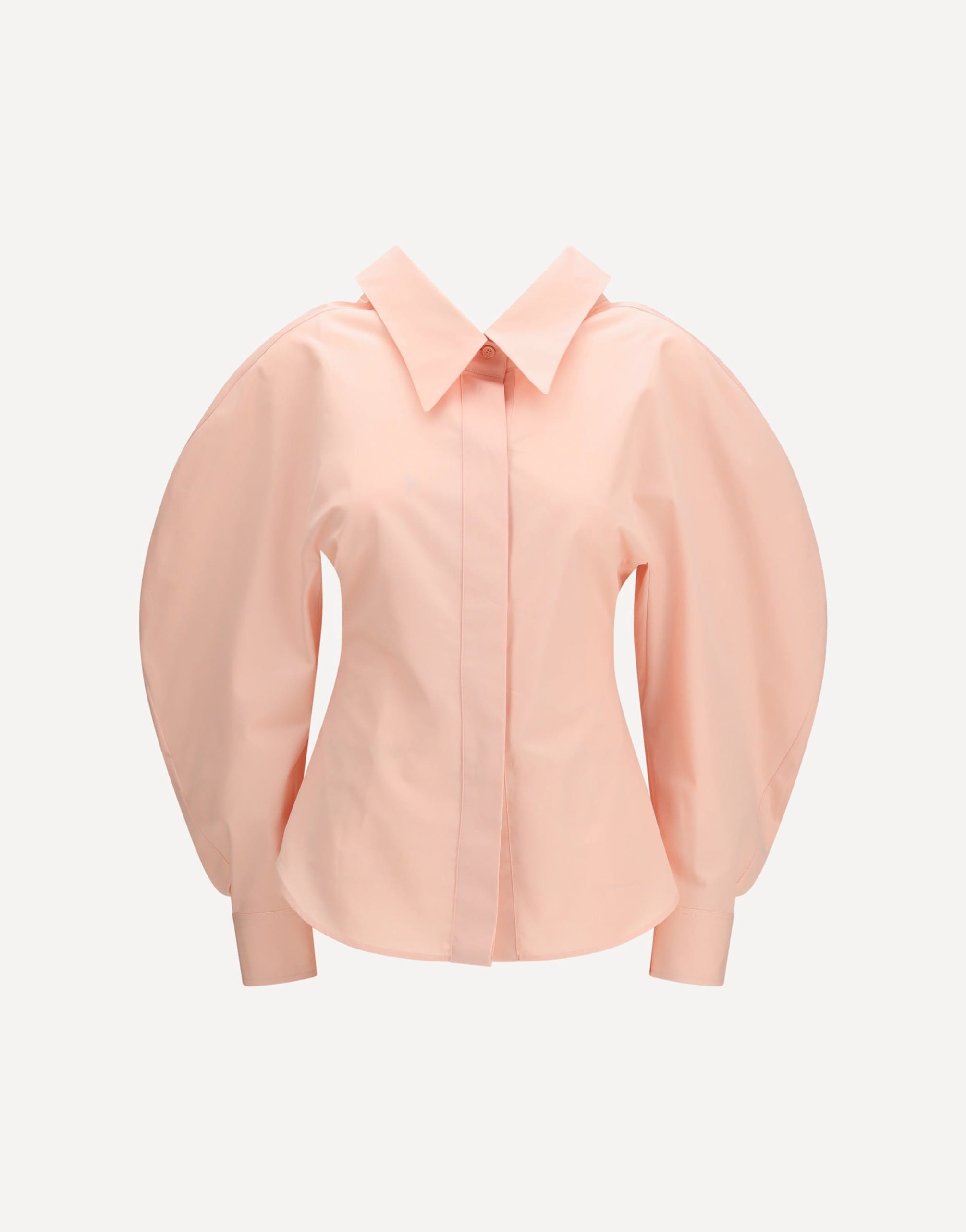 Givenchy Givenchy Cut-Out Cotton Poplin Long-Sleeve Shirt