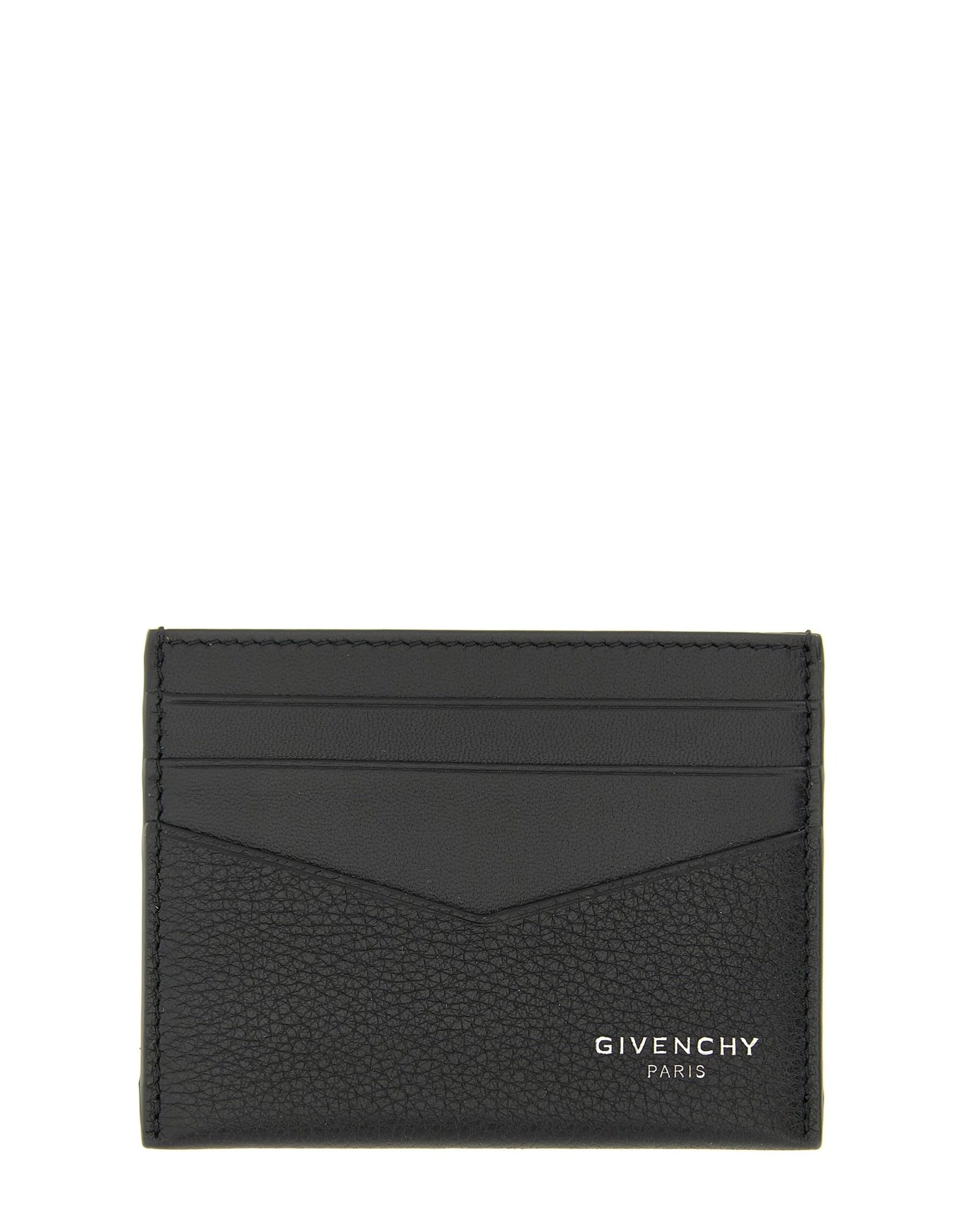 Givenchy Givenchy Hammered Leather Cardholder
