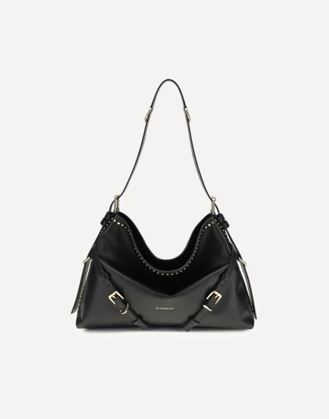 Givenchy ラージ・ヴォワイユ・シャイニーレザー・ショルダーバッグ