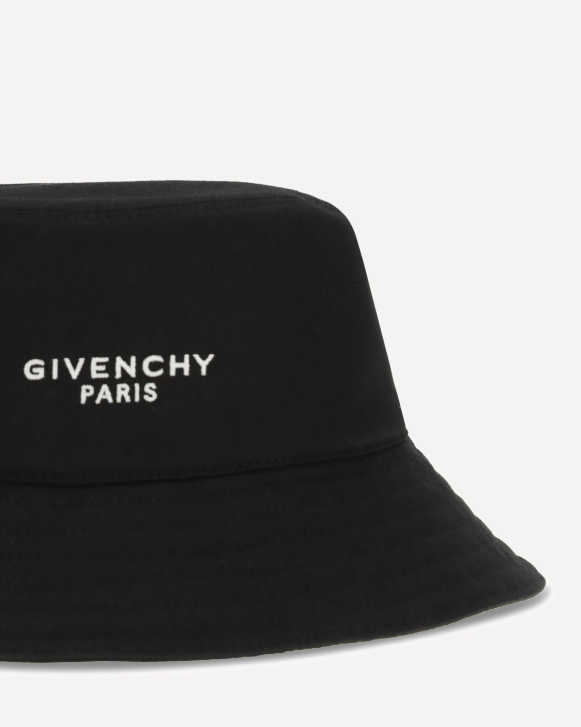 ジバンシィ GIVENCHY バケットハット 帽子 ロゴ刺しゅう ブラック 黒 Givenchy ロゴ バケットハット | Sendegaro JP