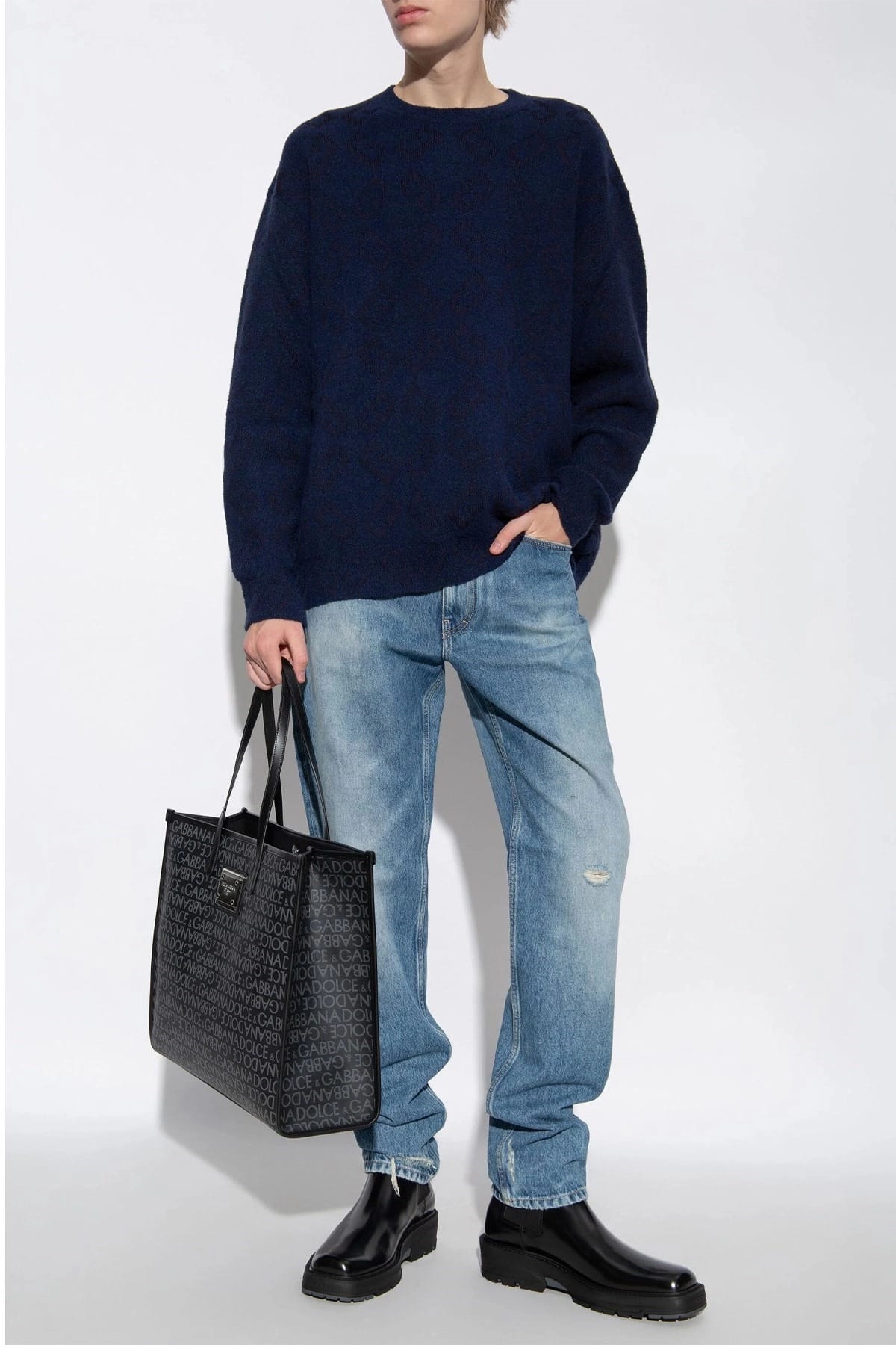 Givenchy Maglione con ricamo logo Givenchy - alternate view