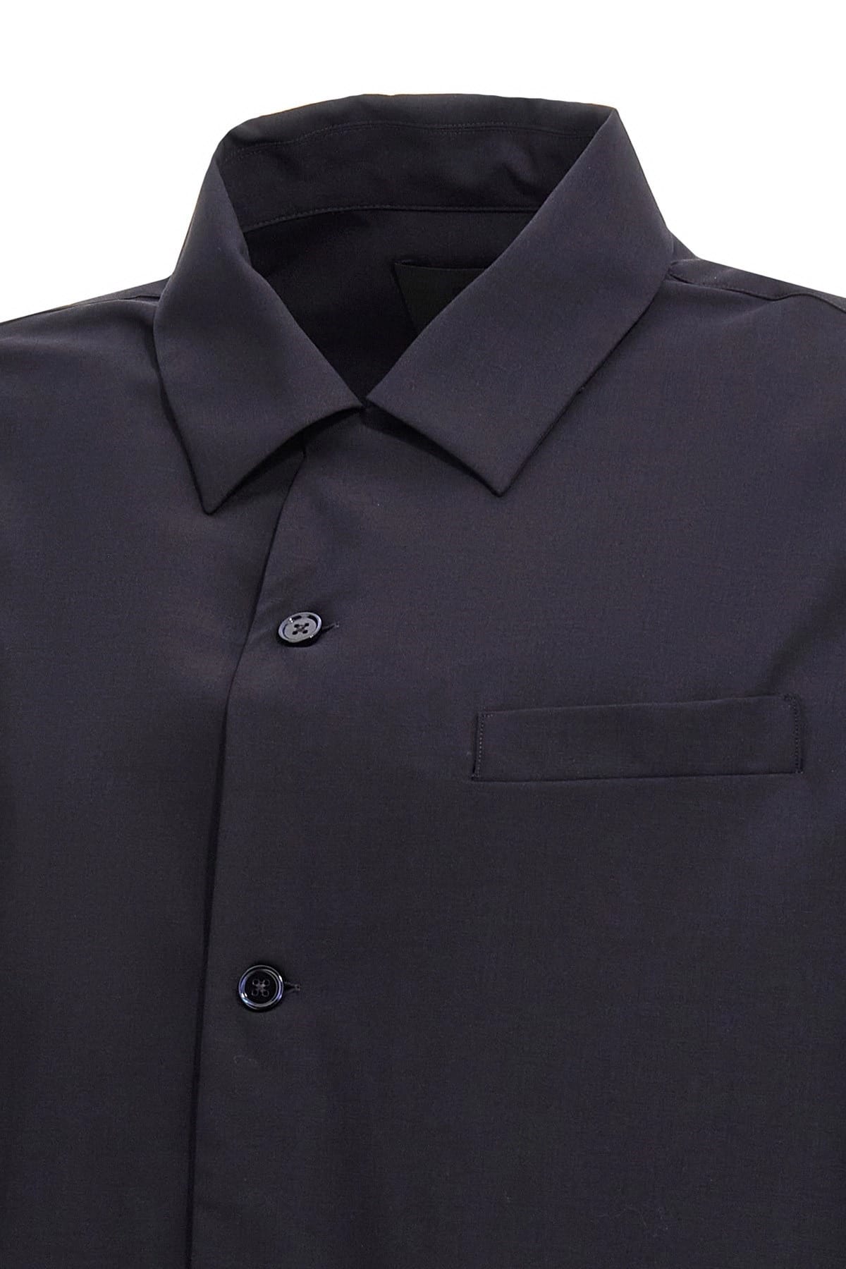 Givenchy Logo Plaque Shirt