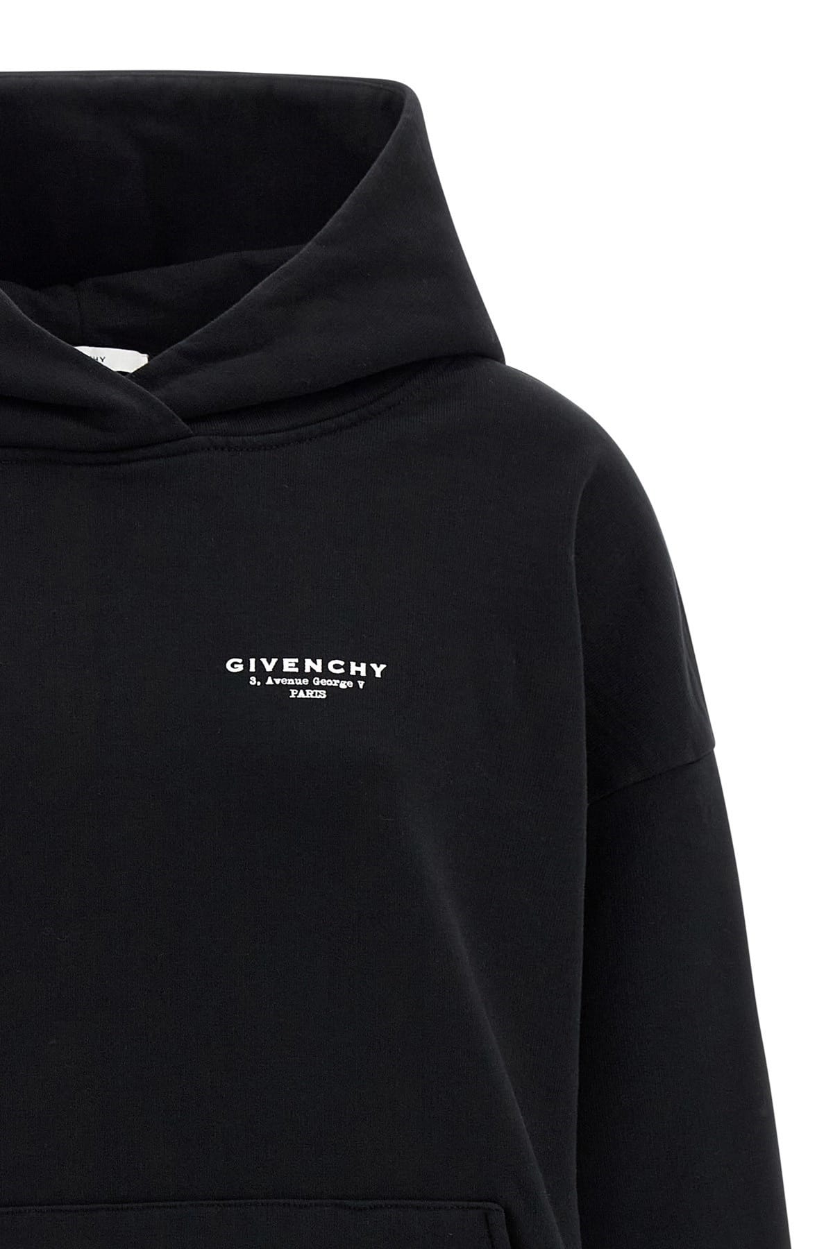 Givenchy Logo Print Hoodie Hoodies