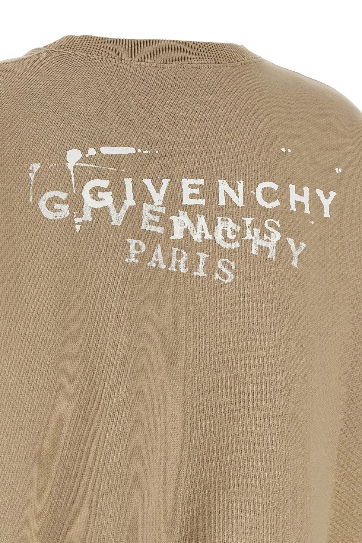 Givenchy Givenchy Logo Stamp Sweatshirt