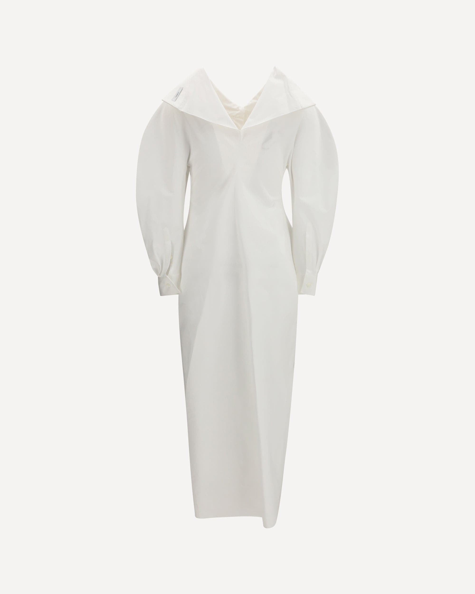 Givenchy Long Cut-Out Chemisier Dress