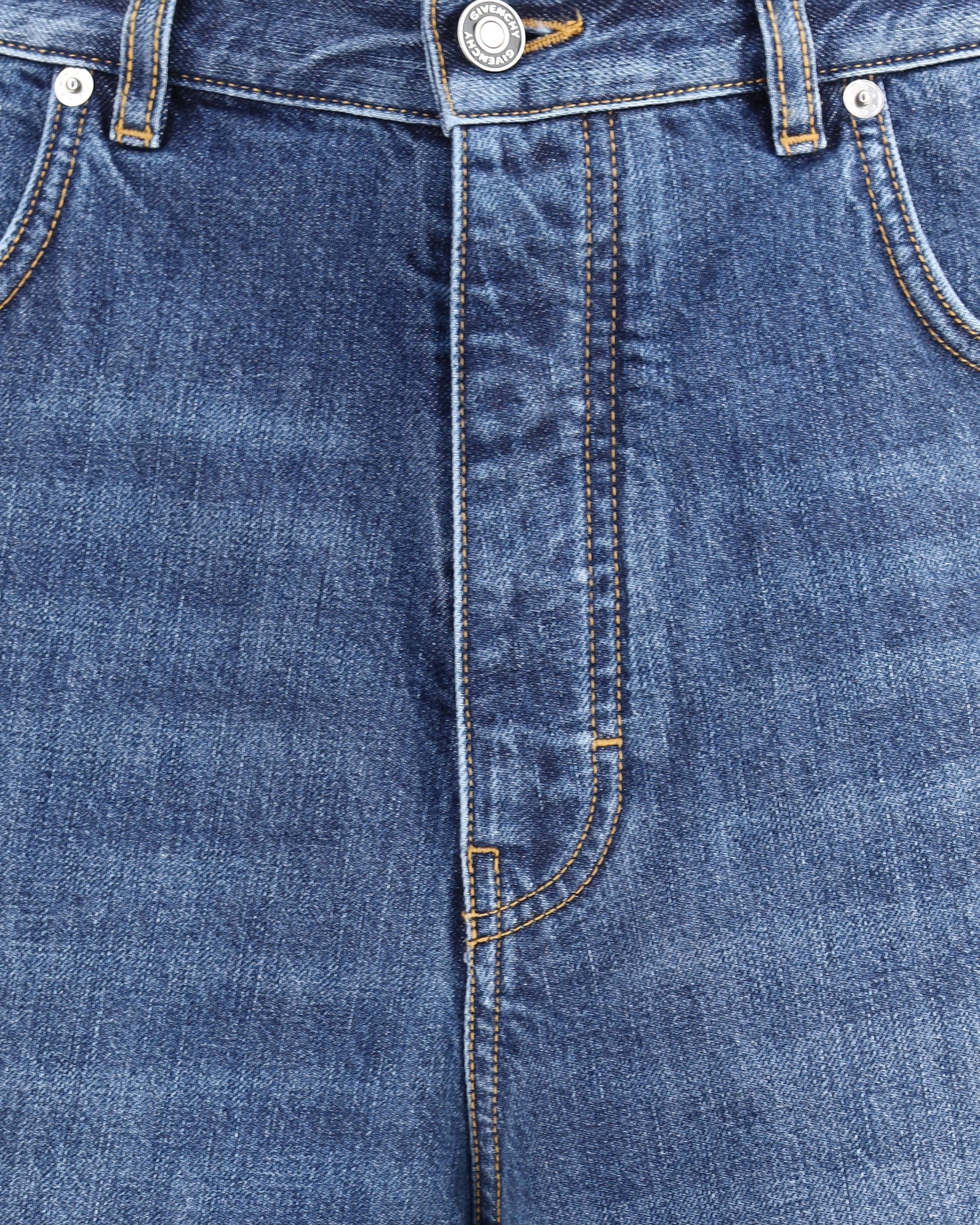 Givenchy Oversized Jeans With Bias Stitching