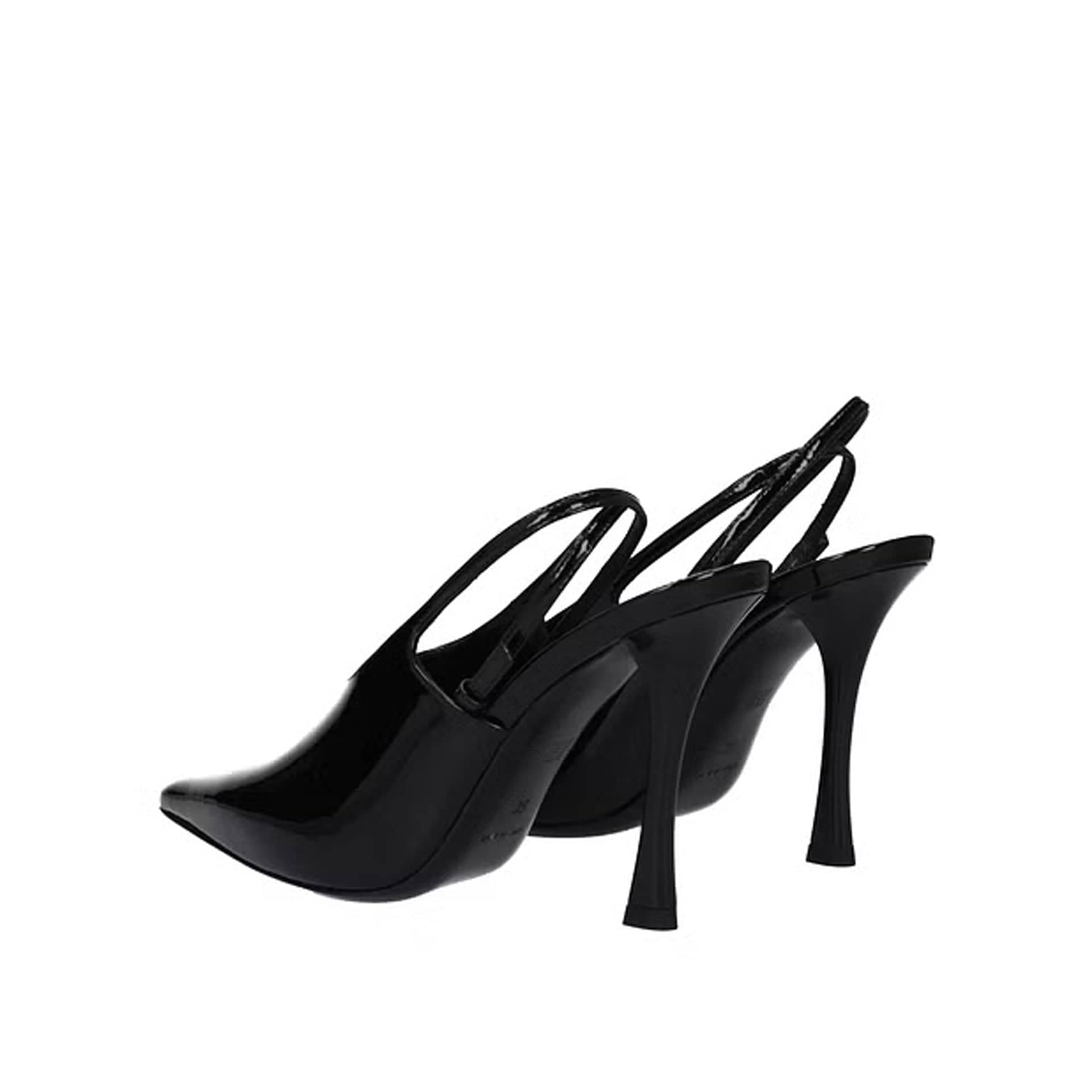 Givenchy Patent Effect Leather Slingback Pumps