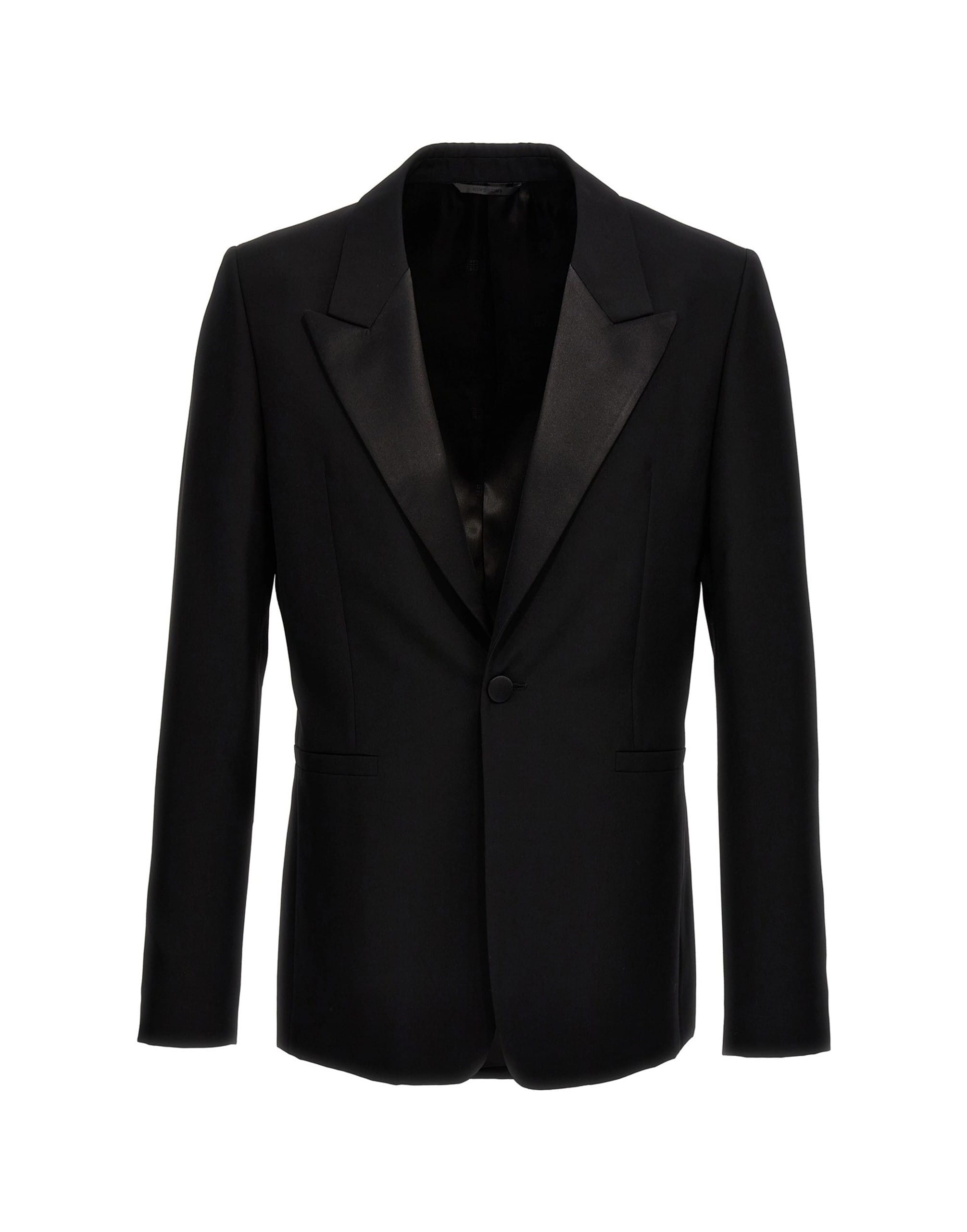 Givenchy Givenchy Peak Lapel Wool Blazer
