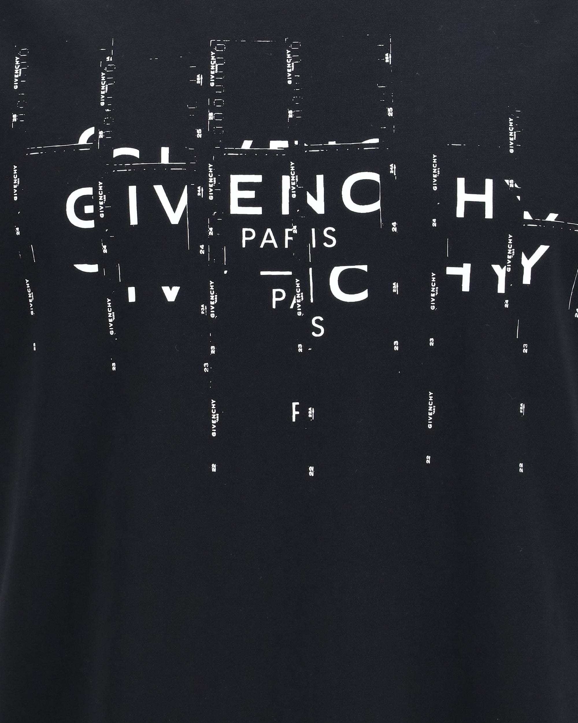 GIVENCHY フォトプリント Tシャツ ブラック XXS Givenchy Photographic Negative Cotton T-Shirt | Sendegaro IT