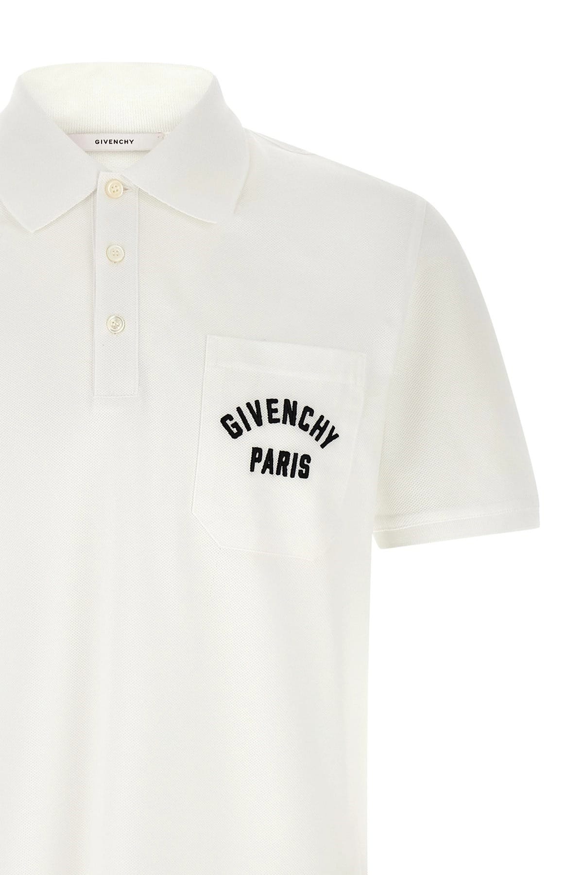 Givenchy Givenchy Pocket Embroidery Polo Shirt