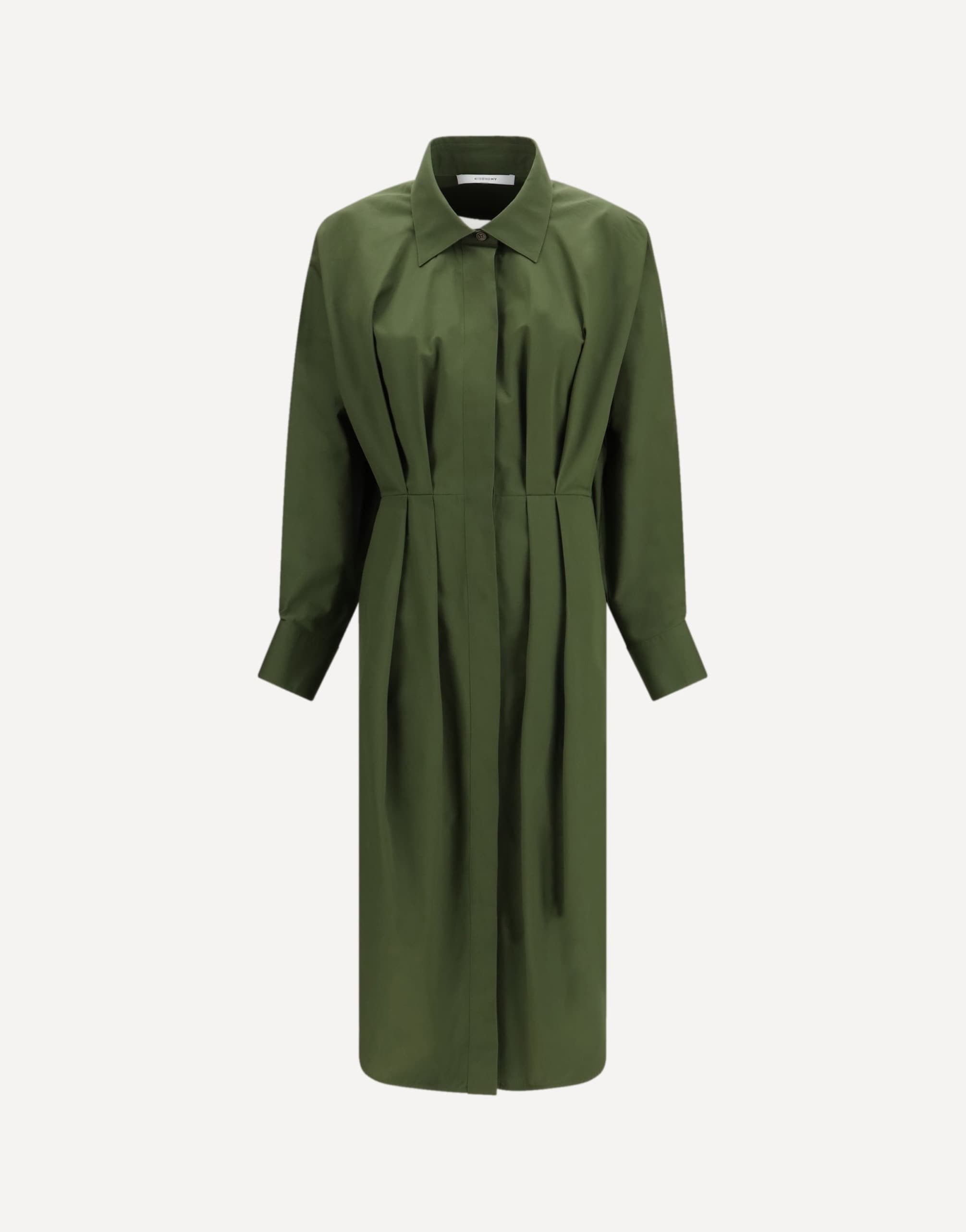 Givenchy Poplin Shirt Dress Midi Length