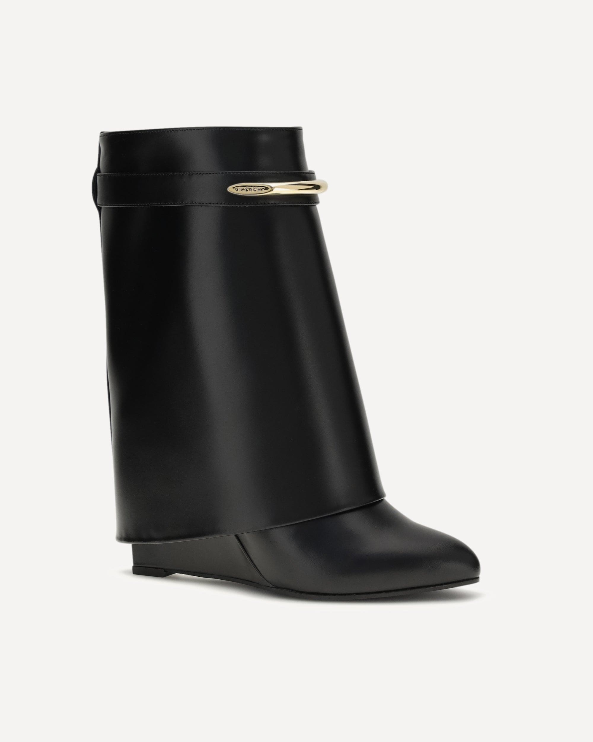 Givenchy Shark Ankle Boots With Gold Hardware - alternate view
