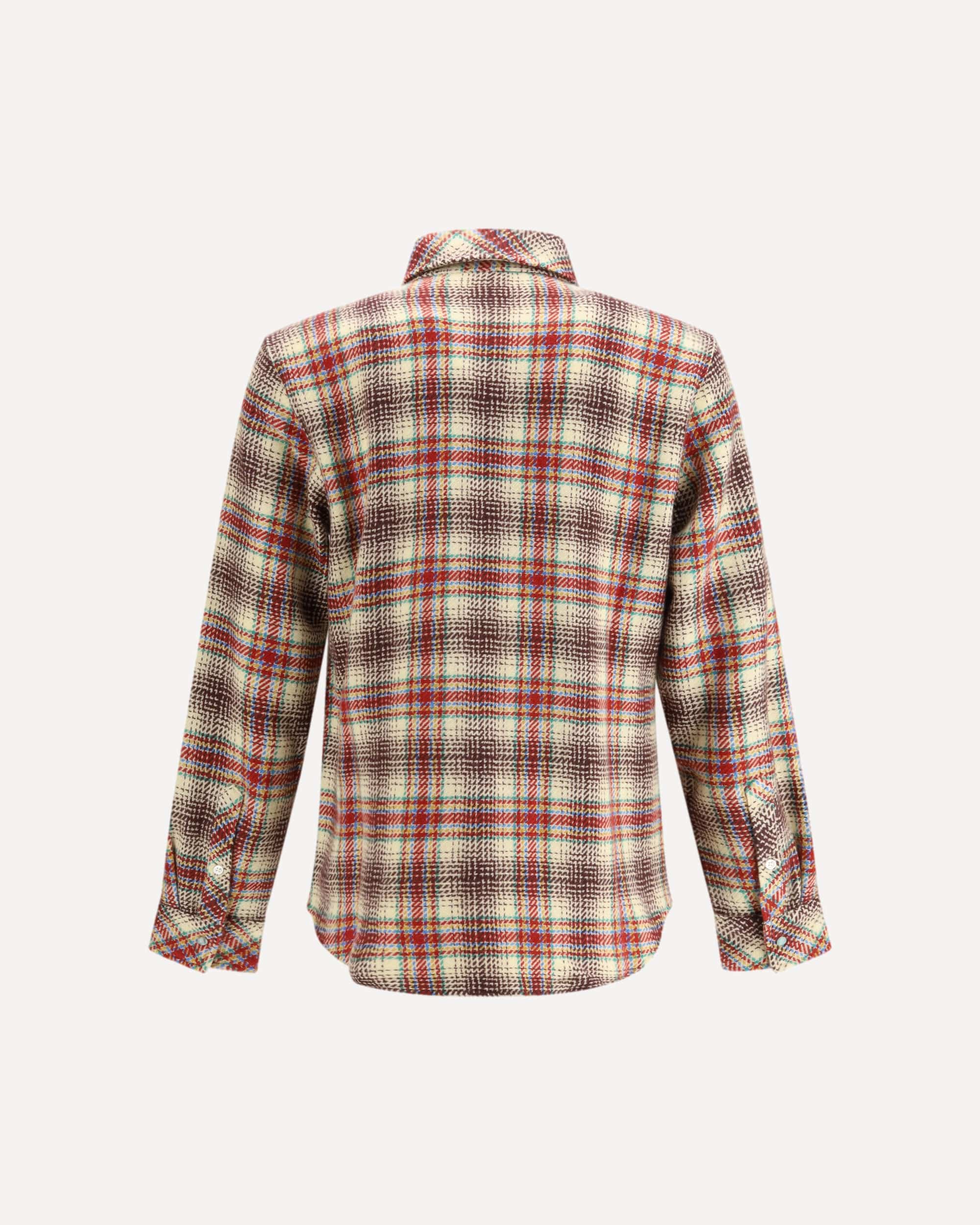 God's True Cashmere Balance Tartan Cashmere Shirt