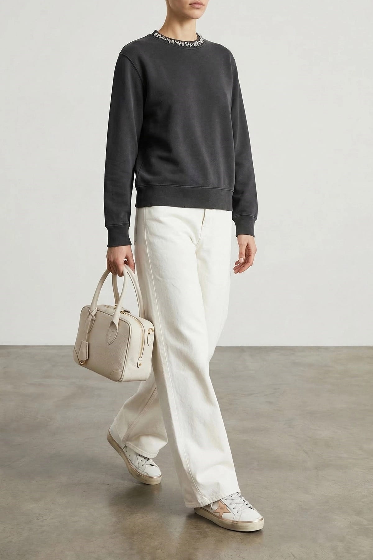 Golden Goose Athena Crystal Appliqué Sweatshirt - alternate view