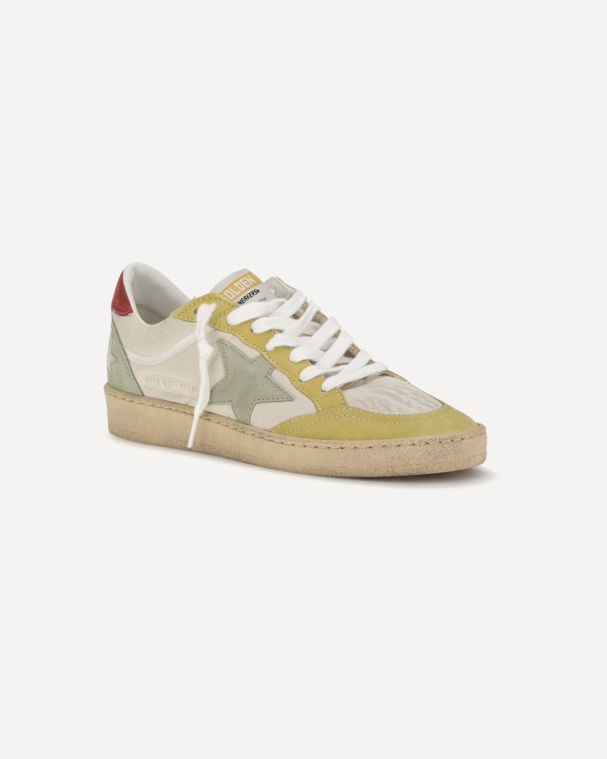 Golden Goose Ball Star Leather Sneakers
