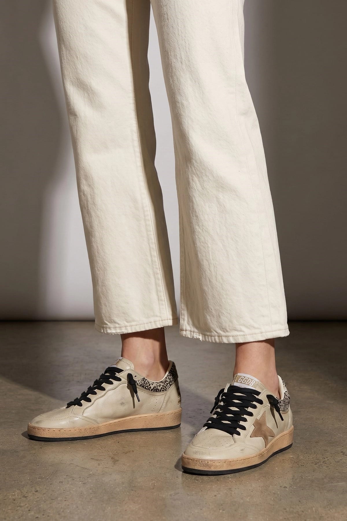Golden Goose Golden Goose Ball Star Leather Sneakers