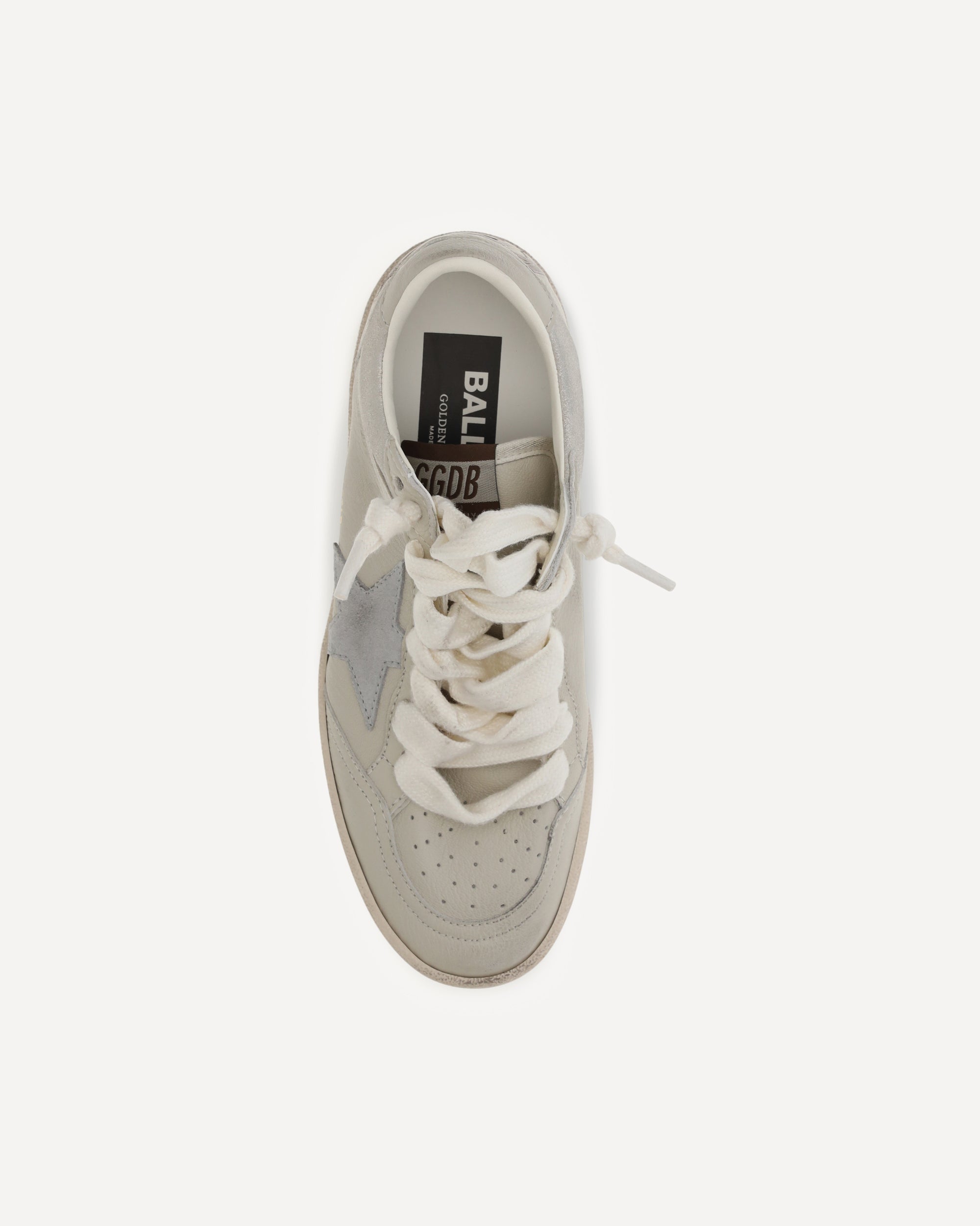 Golden Goose Ball Star Leather Sneakers