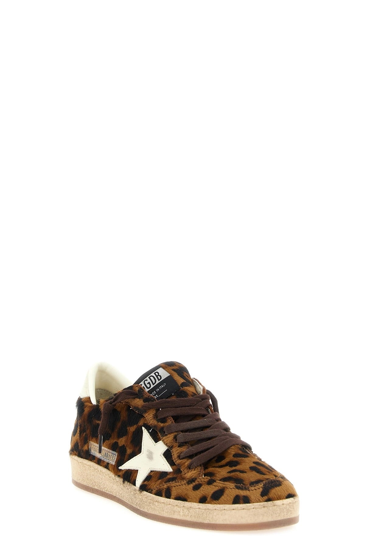 Golden Goose Ball Star Leopard Sneakers - alternate view