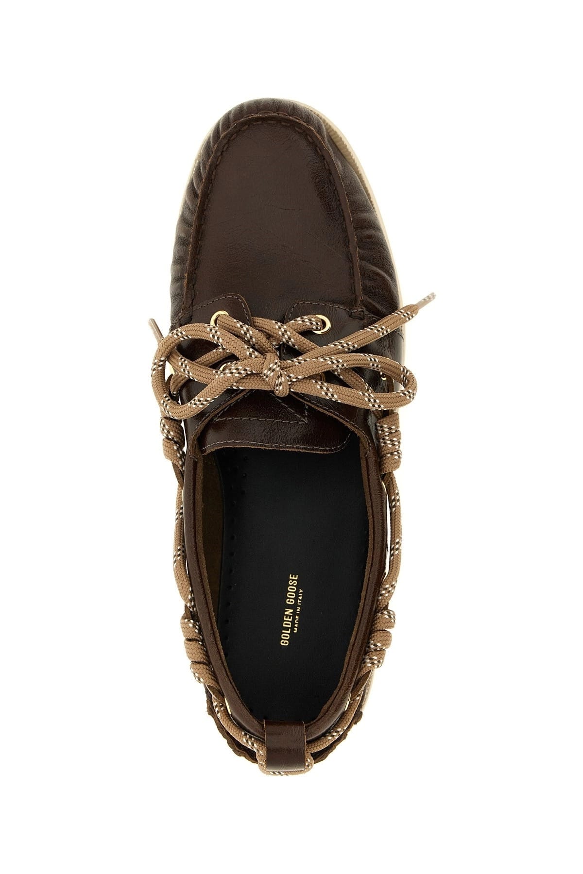 Golden Goose Golden Goose Brown Boat Loafers