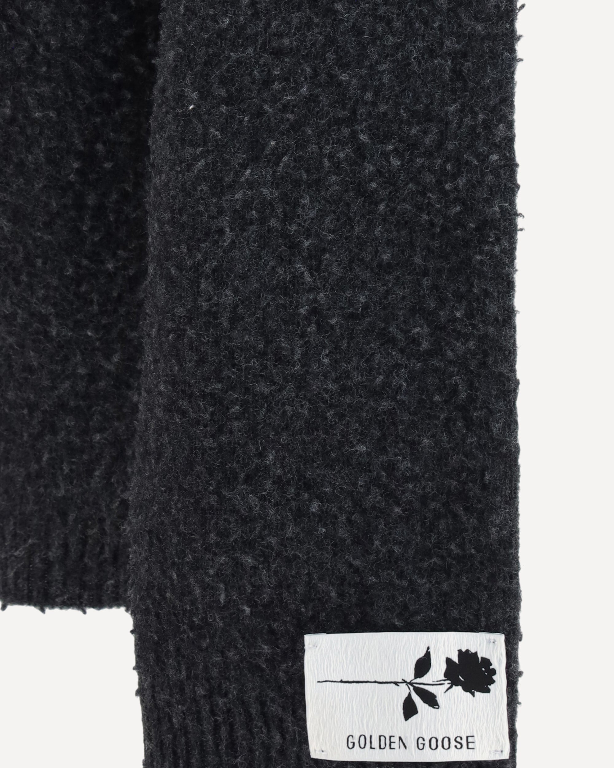Golden Goose كنزة صوف بياقة دائرية