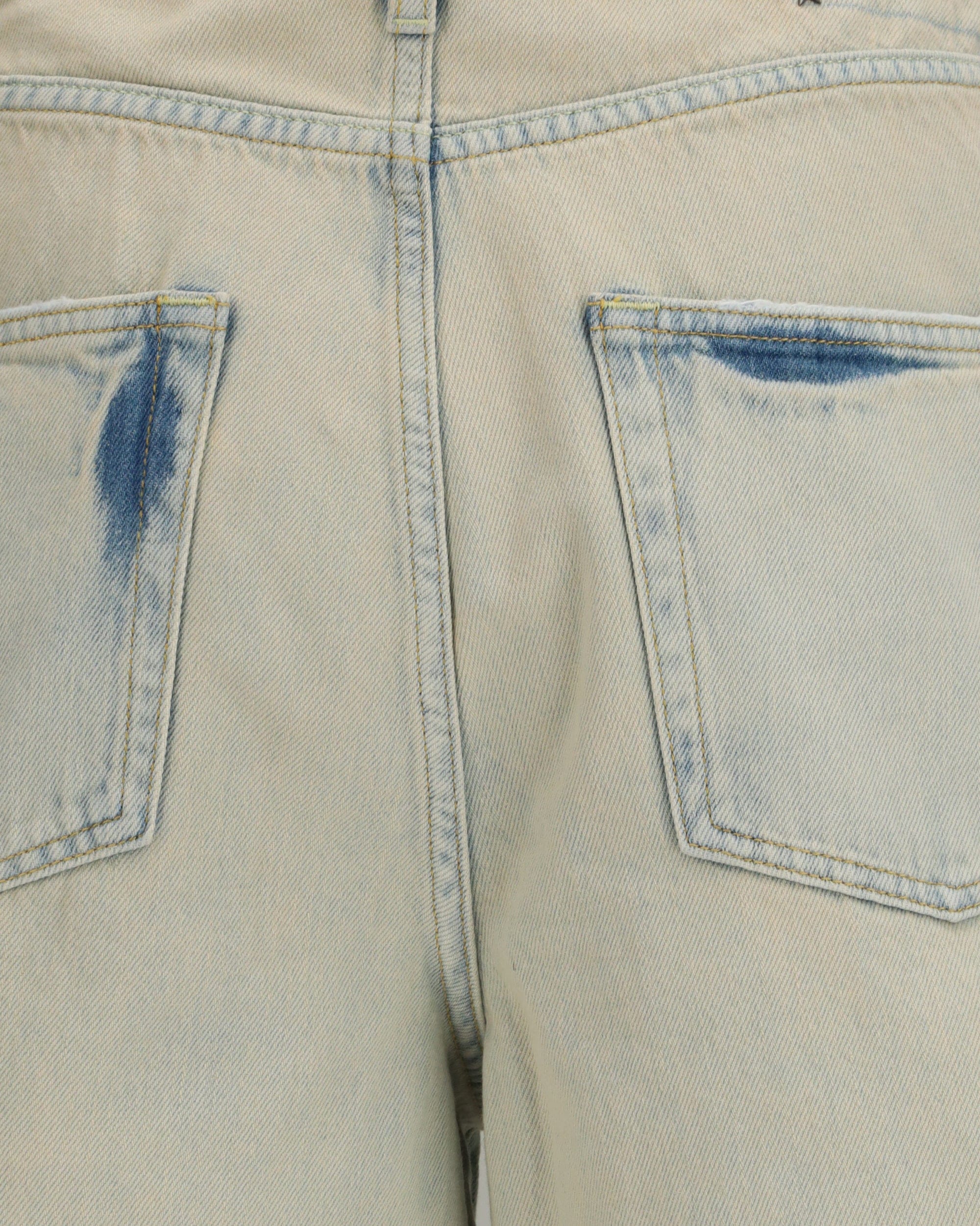 Golden Goose Denim Shorts With Five-Pocket Design