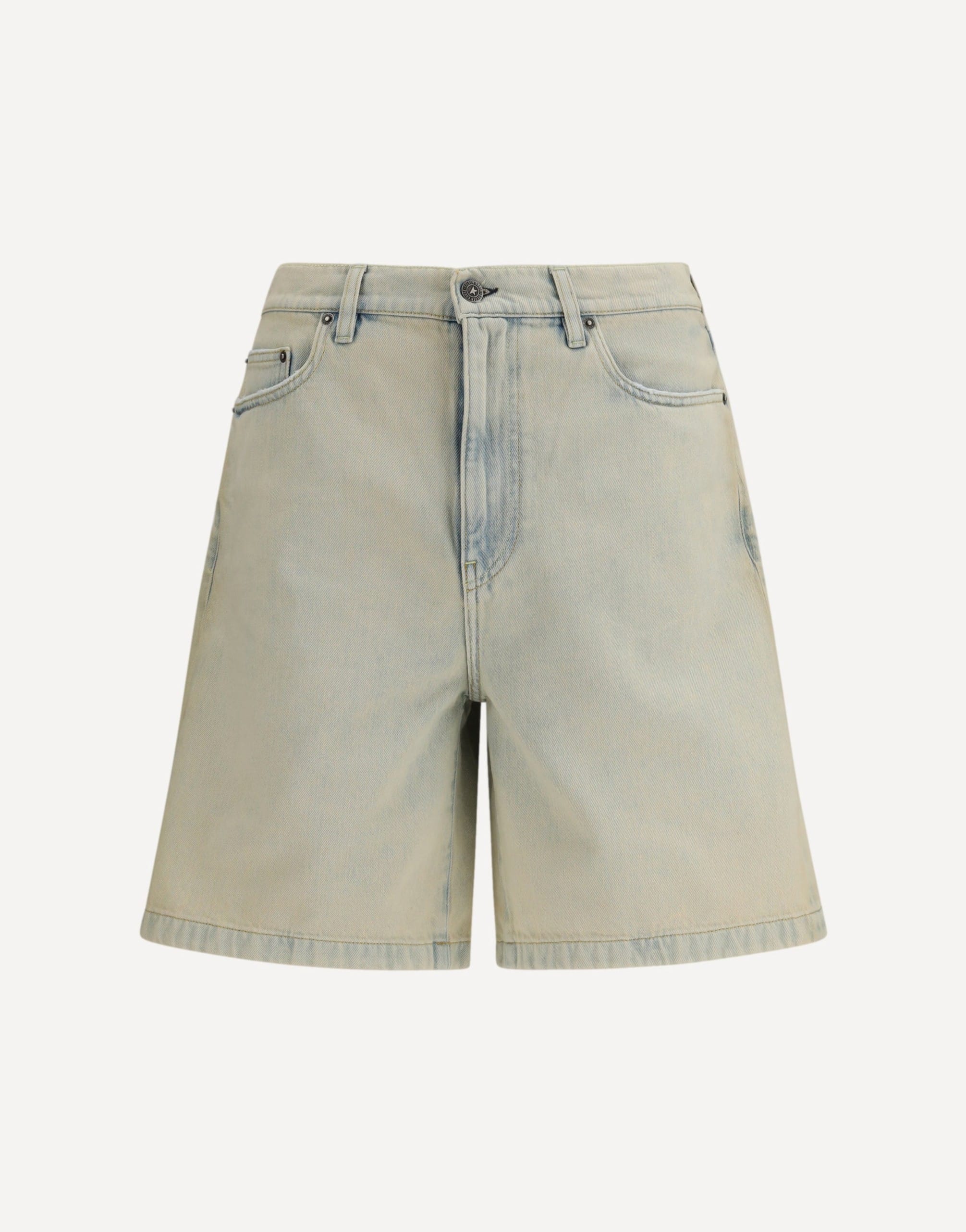 Golden Goose Denim Shorts With Five-Pocket Design