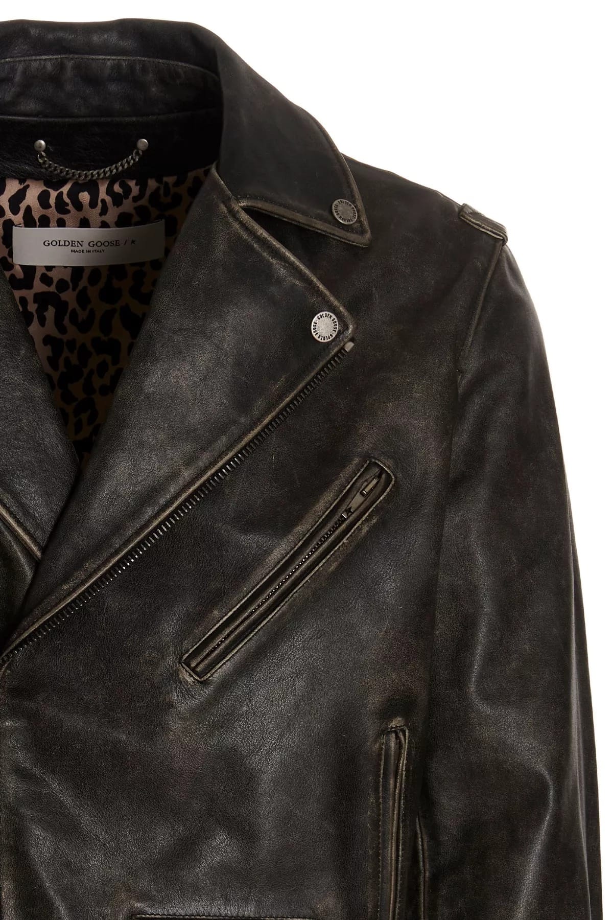 Golden Goose Golden Goose Golden Nail Biker Jacket