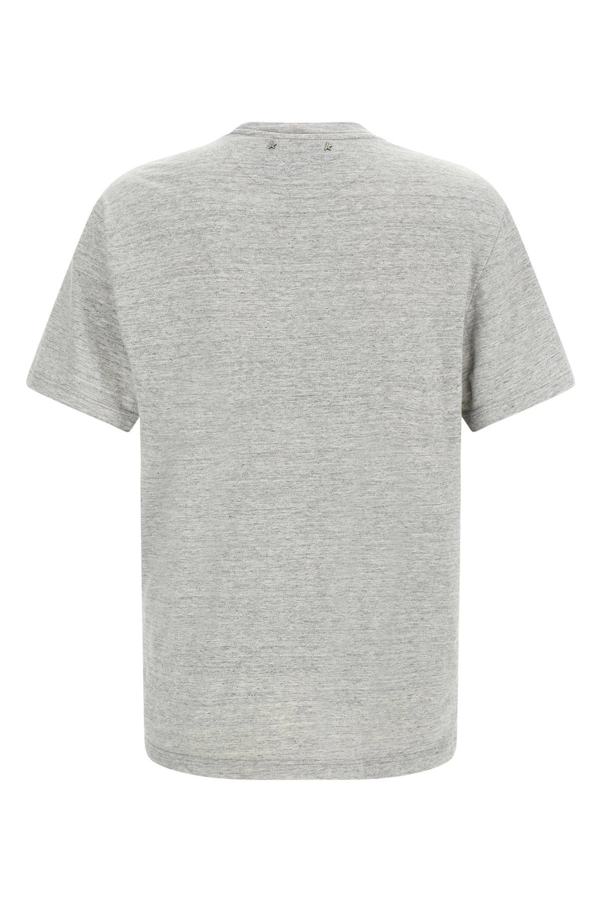 Golden Goose Camiseta gris Journey con estampado - alternate view