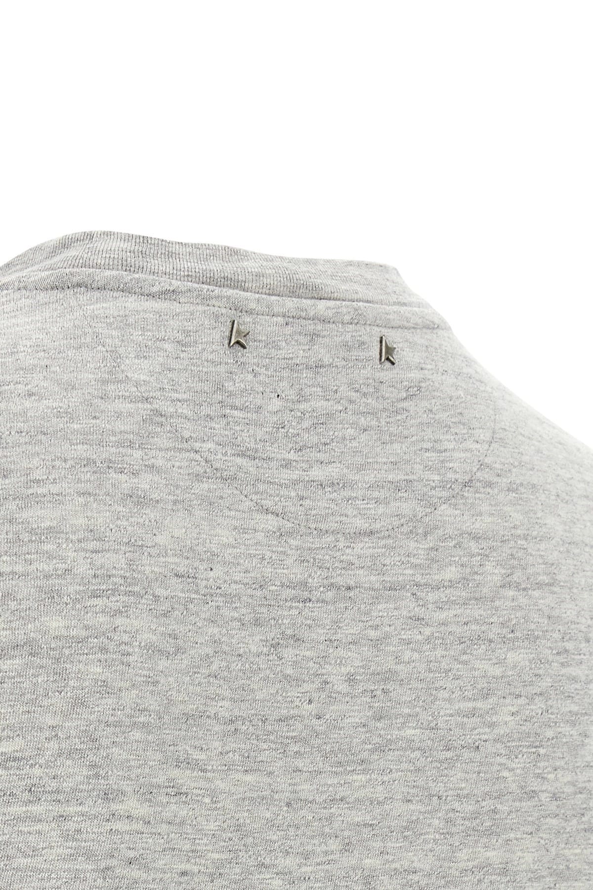 Camiseta Journey estampada cinza Golden Goose