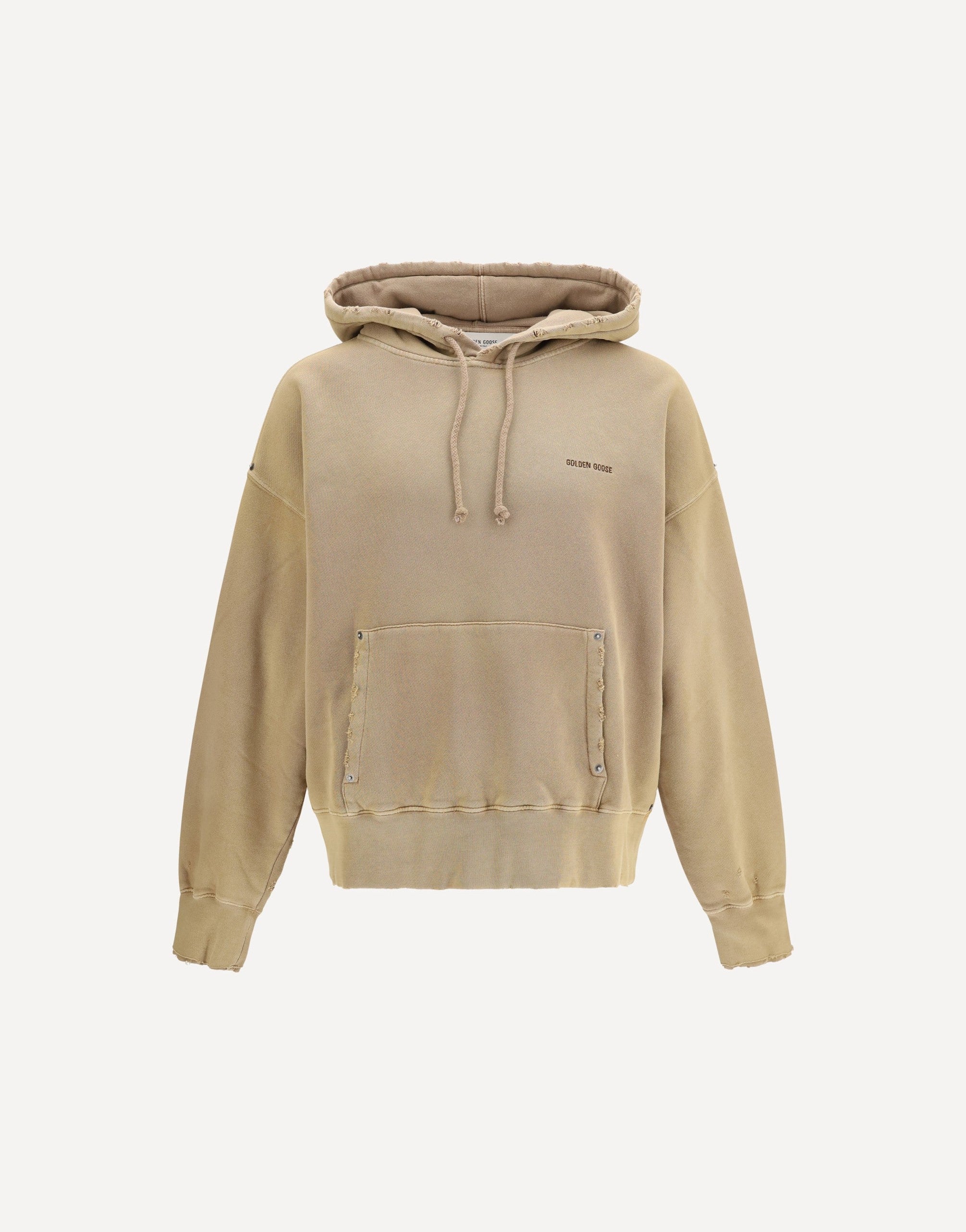 سويت شيرت بغطاء رأس من Golden Goose