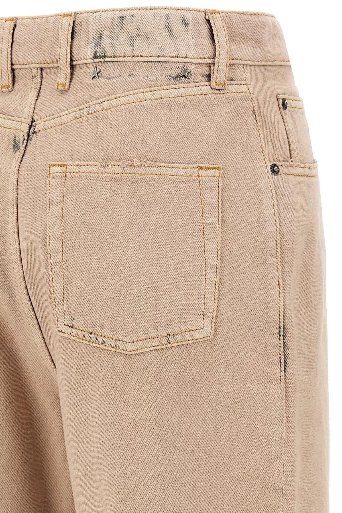 Golden Goose Golden Goose Kim Pink Straight-Leg Jeans
