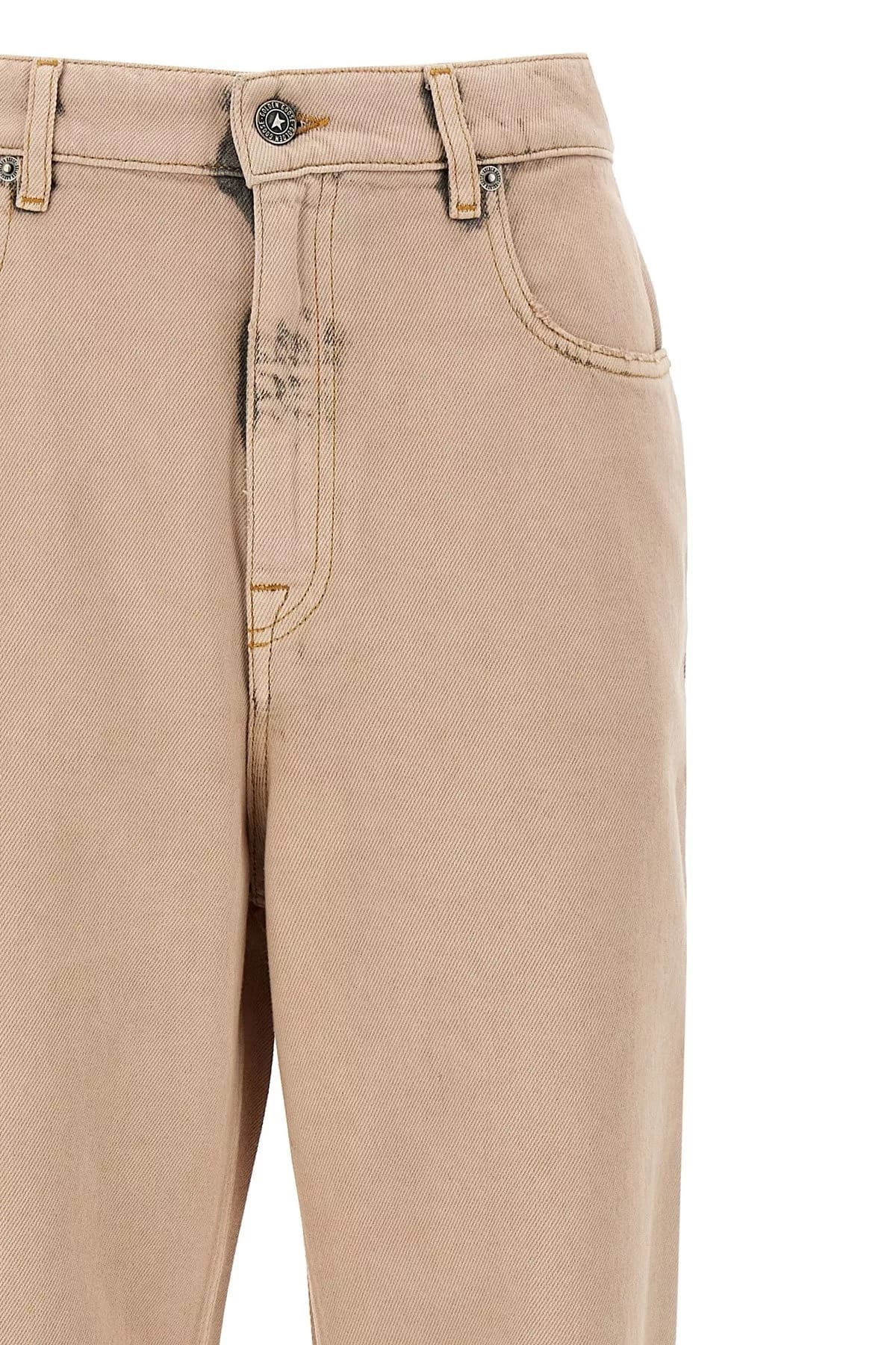 Golden Goose Golden Goose Kim Pink Straight-Leg Jeans