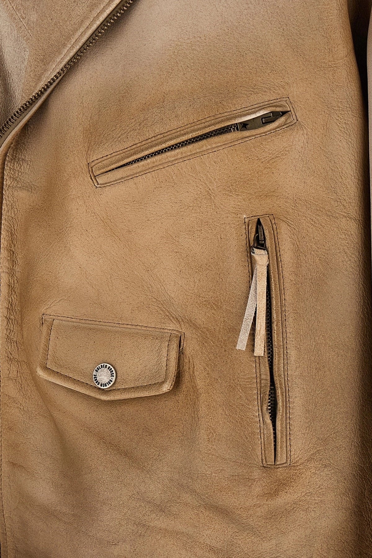 Veste biker Phoebe Golden Goose