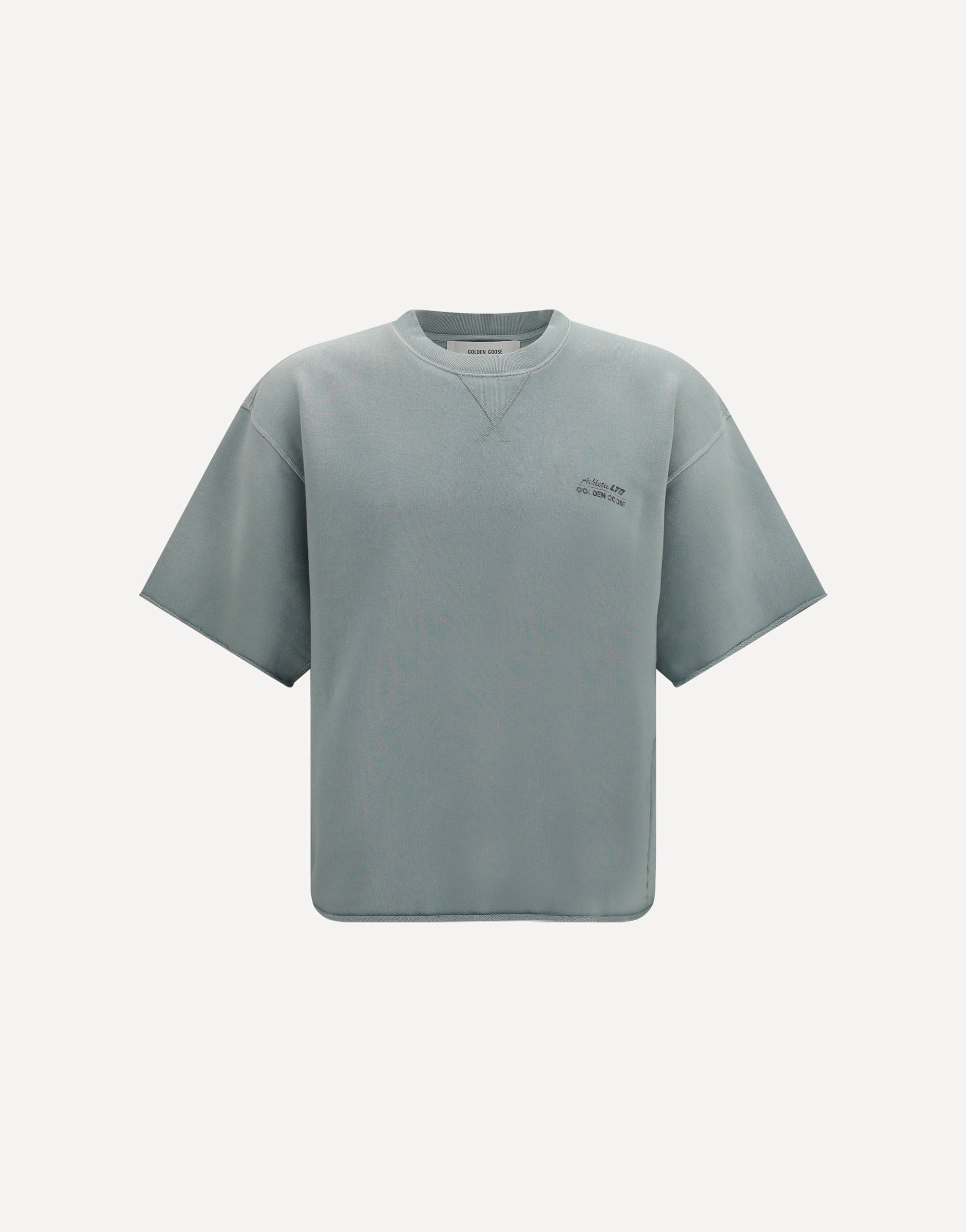 Golden Goose Short-Sleeve Sweatshirt With Back Print