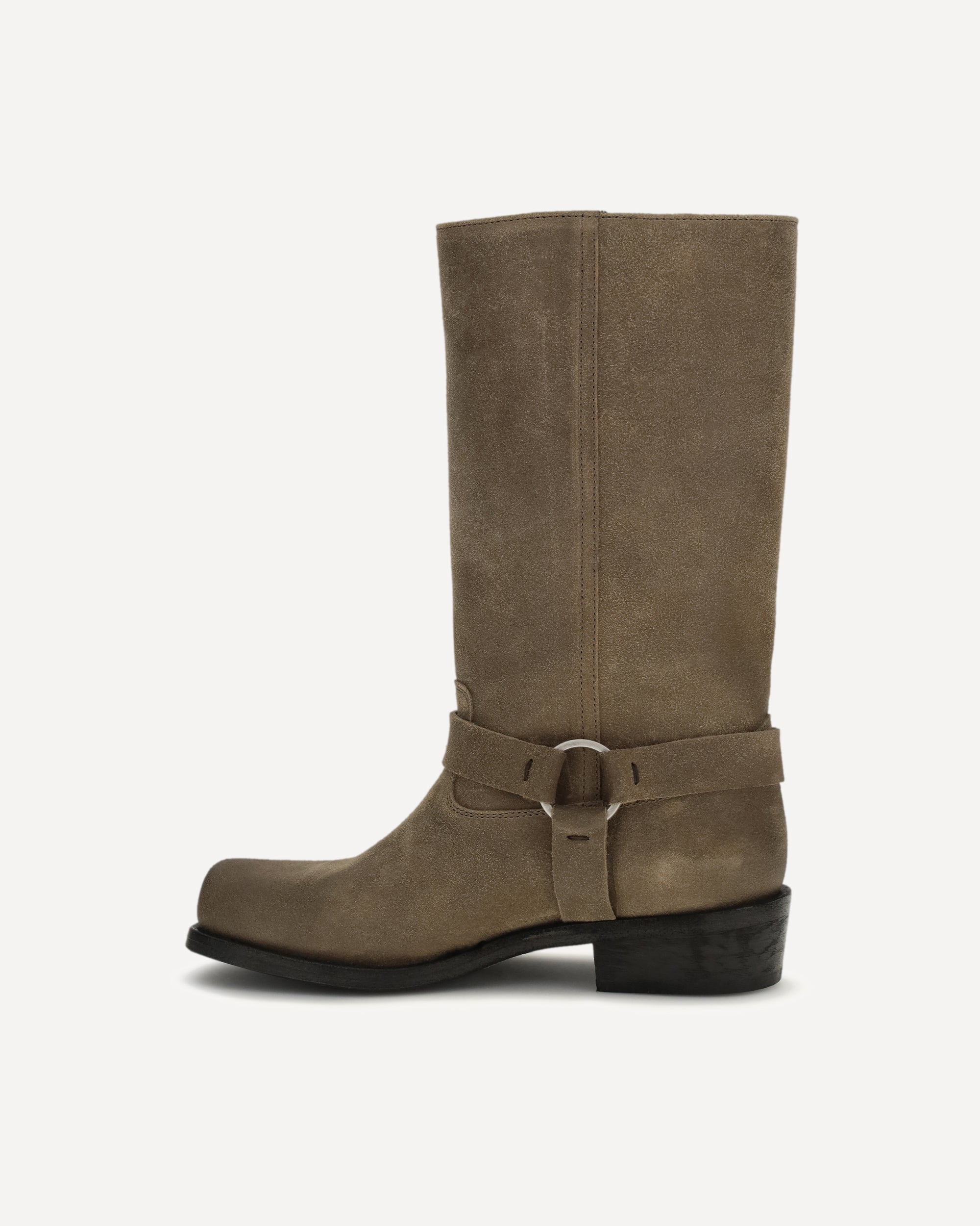 Golden Goose Suede Biker Boots