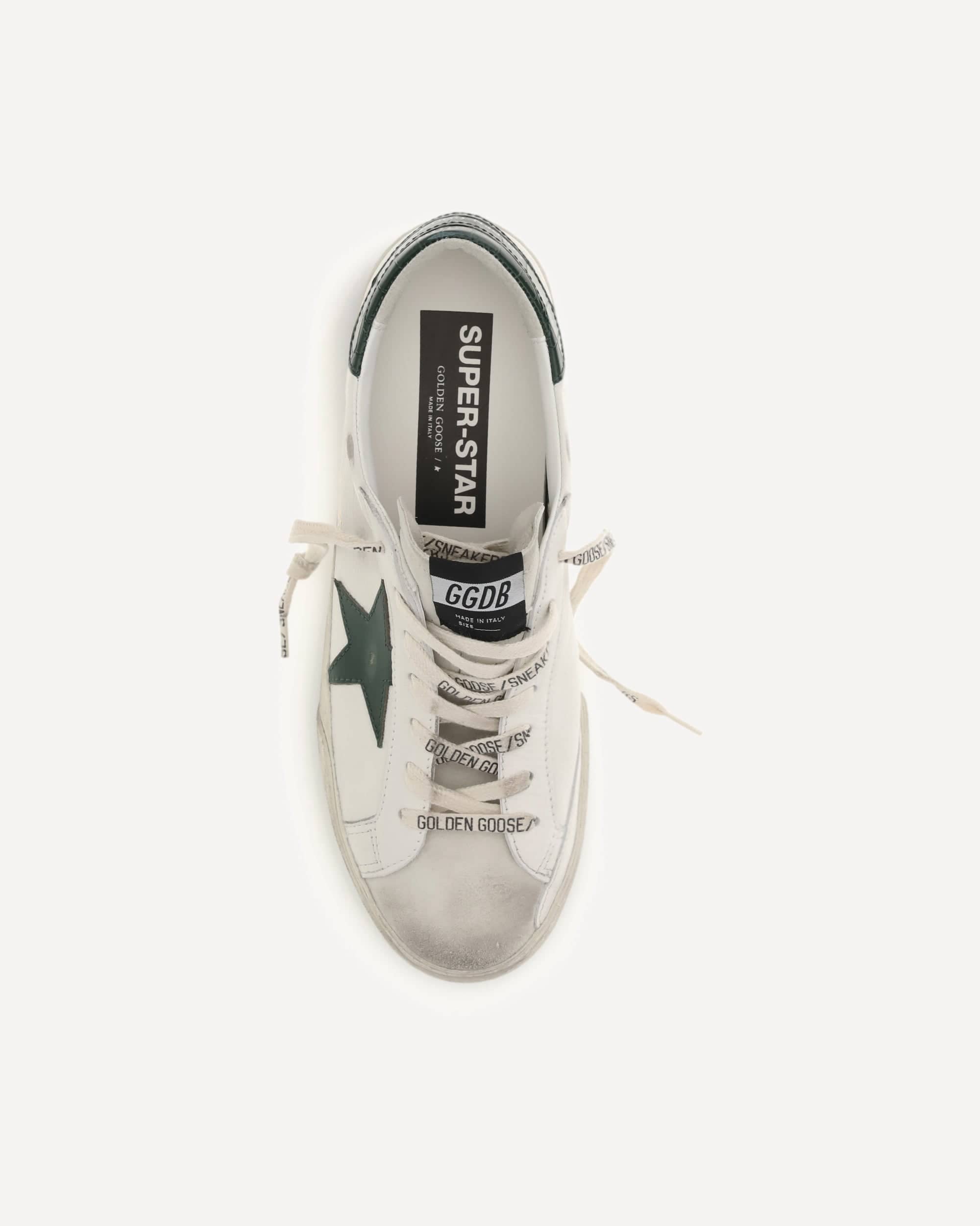 Golden Goose Tênis Superstar de Couro Star | Sendegaro BR