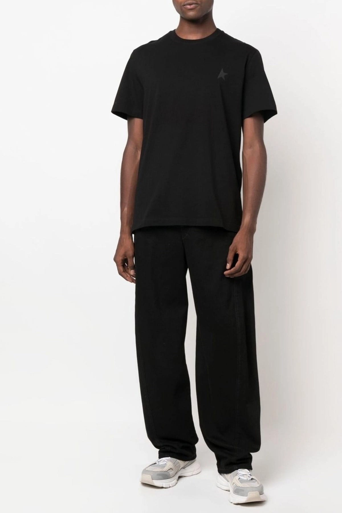 Golden Goose Camiseta com Logo Tonal sobre Tonal - alternate view
