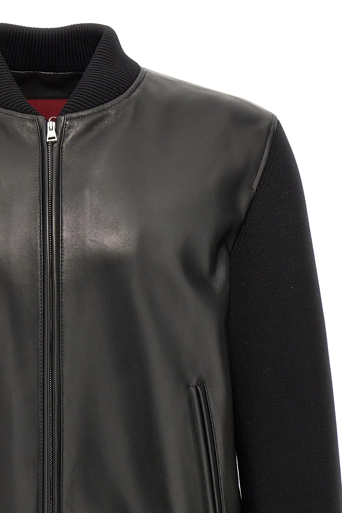 Gucci Bimaterial Bomber Jacket