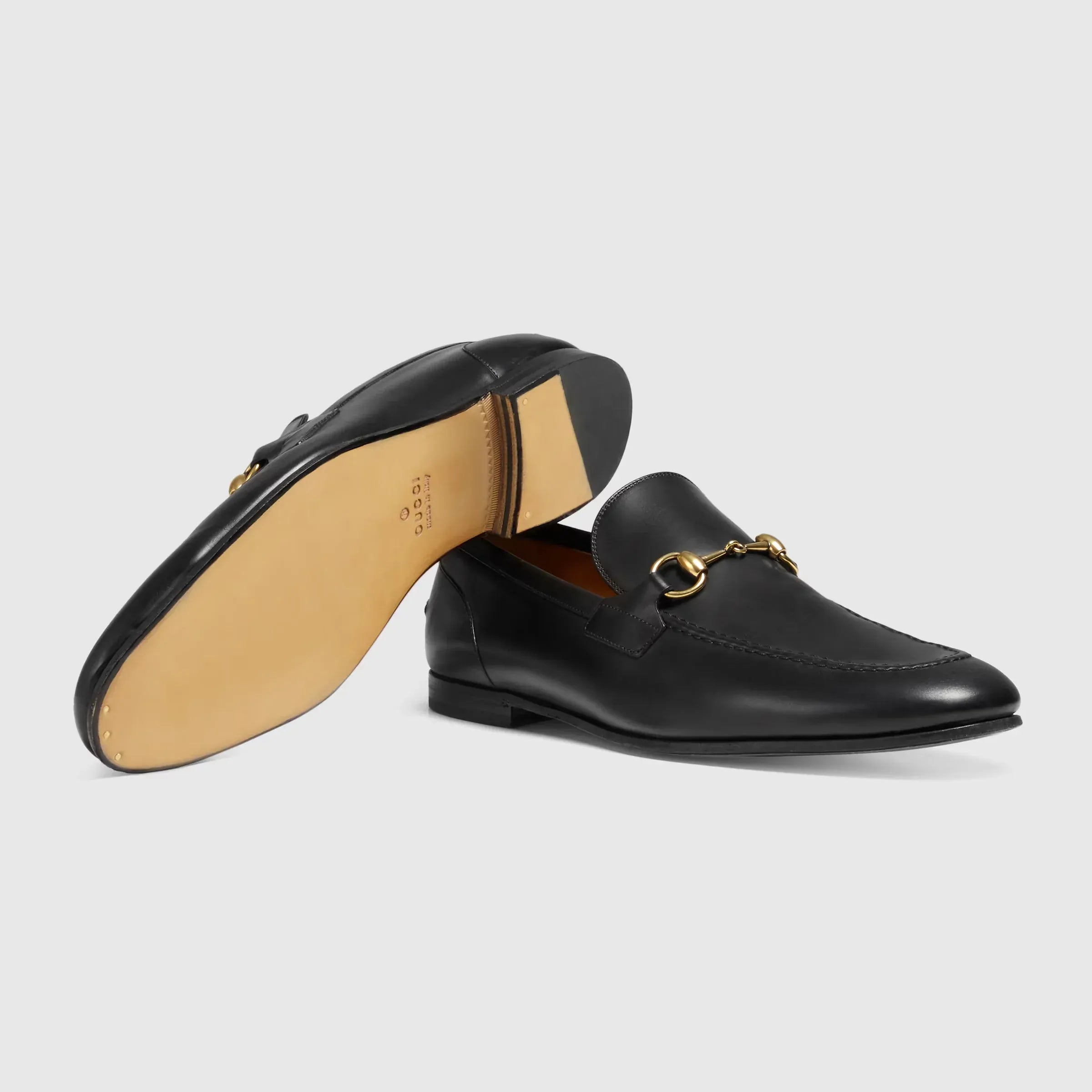 Mocasines Jordaan negros Gucci
