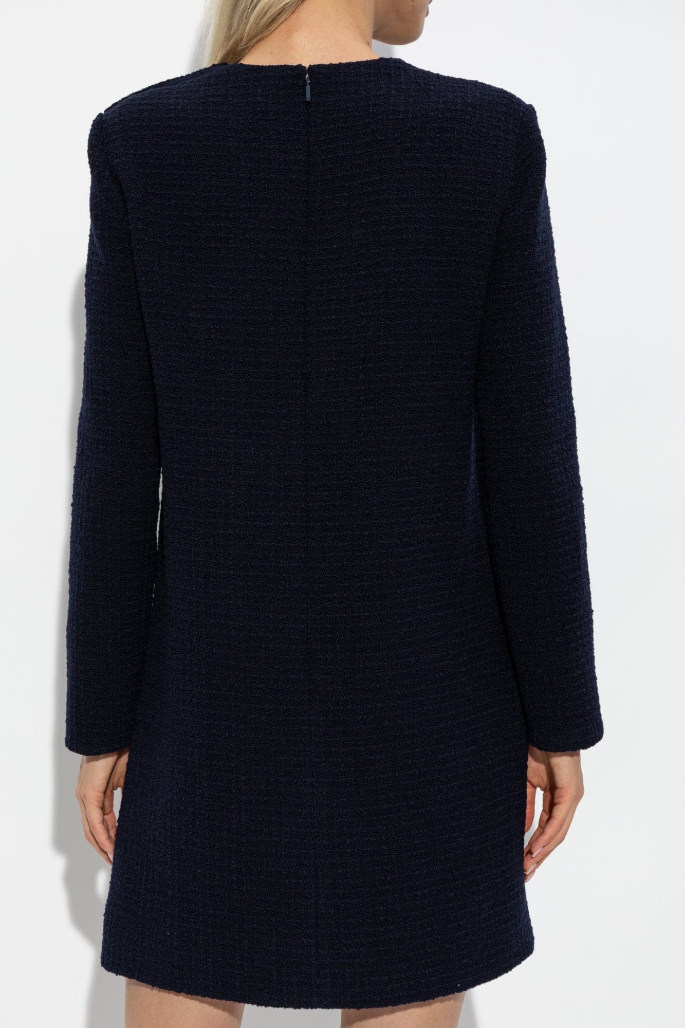 Gucci Checked Bouclé Wool Dress