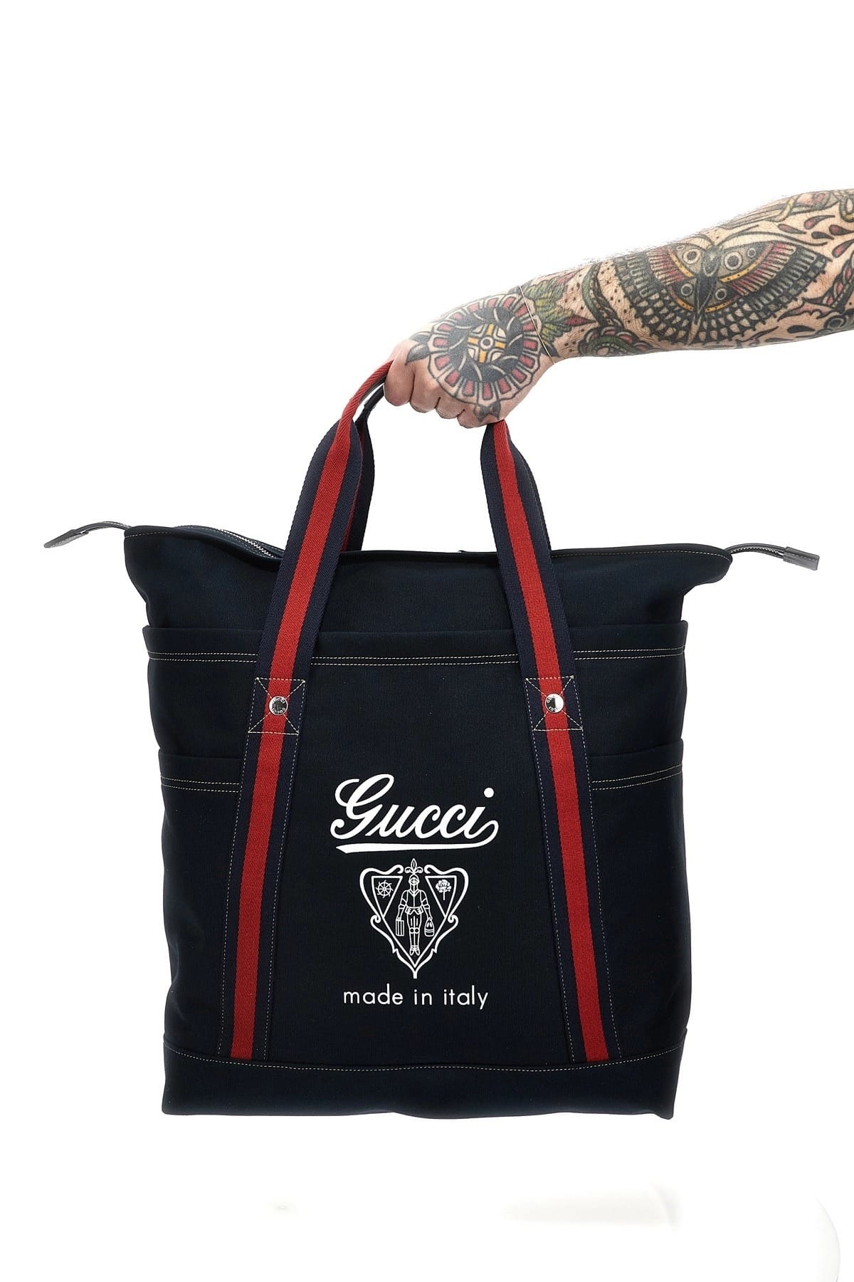 Gucci Gucci Coat Of Arms Shopping Bag