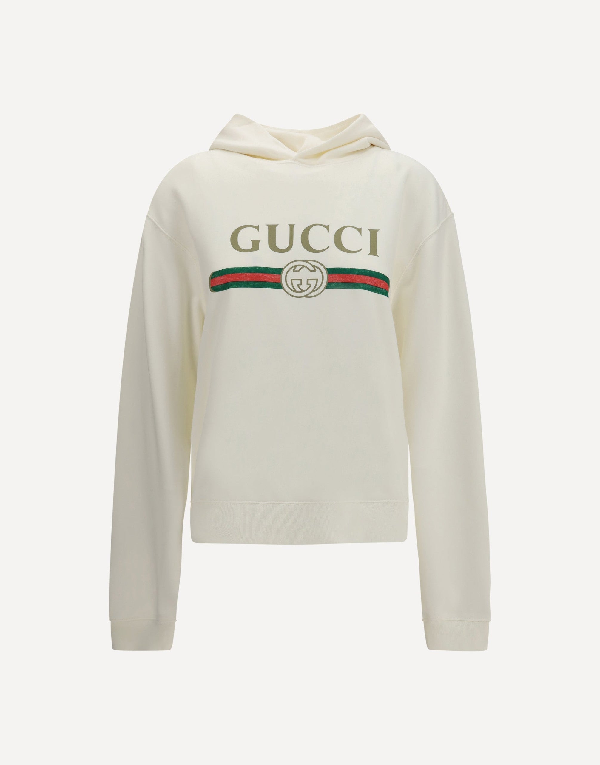Gucci Cotton Cashmere Jersey Hoodie